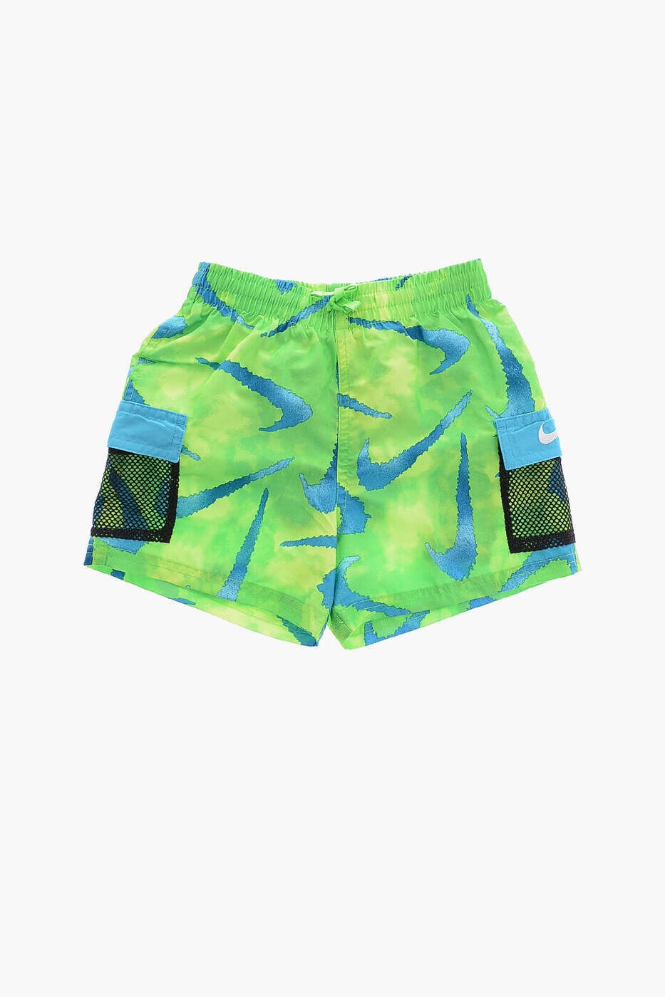 ナイキ NIKE KIDS 塩水ズボン下 スイムウェア ボーイズ 青碧 Swim shorts NESSD802-370 関税 貨物輸送無料 dk