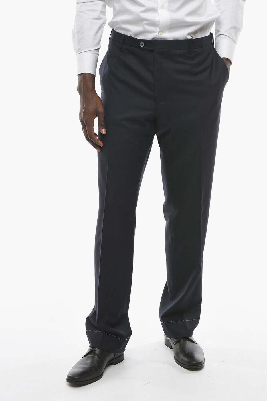 コルネリアーニ CORNELIANI ズボン パンツ メンズ ブルー Trousers 775263 6118060 001 関税 送料無料 dk|BRANDSHOP「il Tesoro」