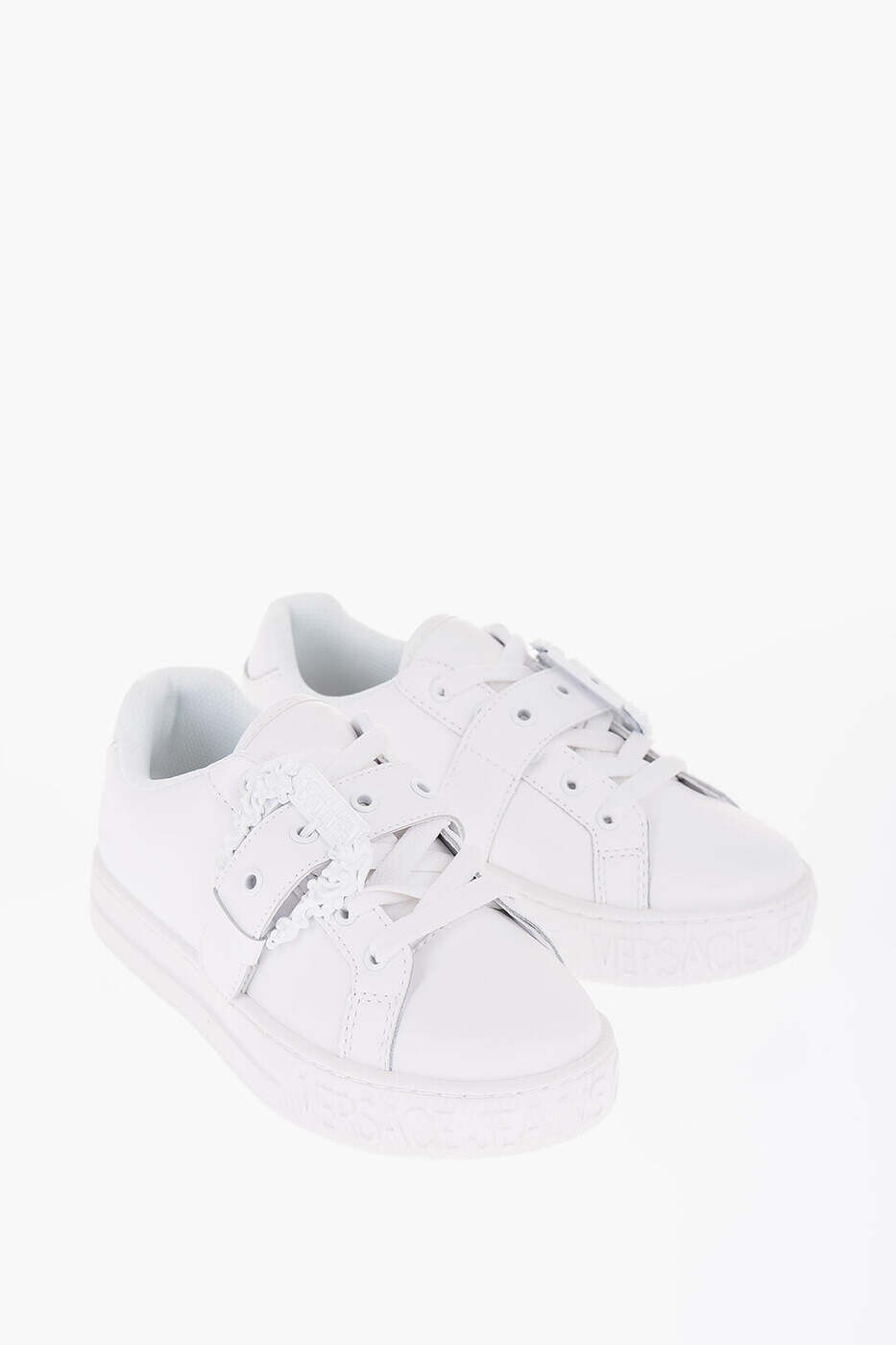 ヴェルサーチ VERSACE スニーカー レディース 白いこと Sneakers 74VA3SK9 ZP237 003 関税 貨物輸送無料 dk