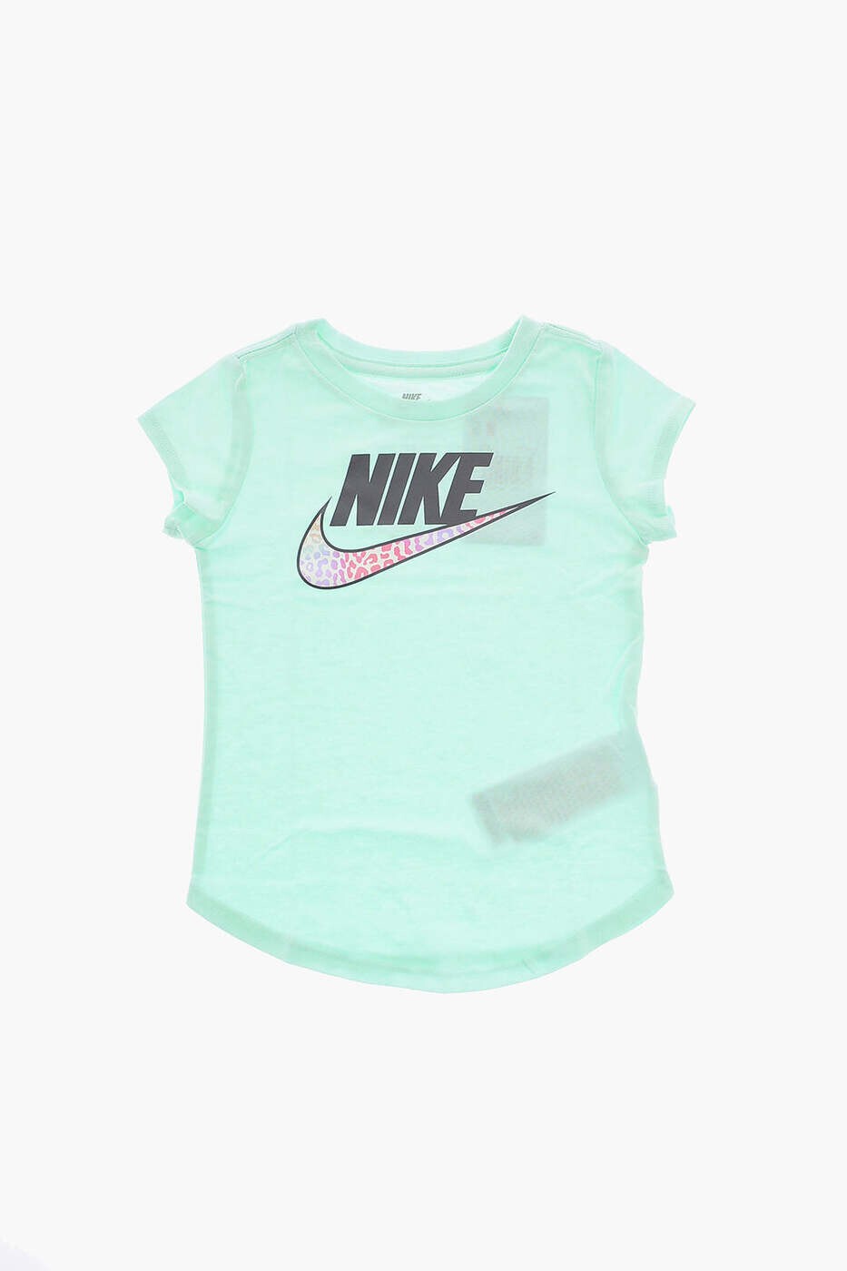 ナイキ NIKE KIDS ロング衣袂ティーシャツ ティーシャツ ガールズ 緑であること Long sleeve t-shirts 36K289-E6D 関税 貨物輸送無料 dk