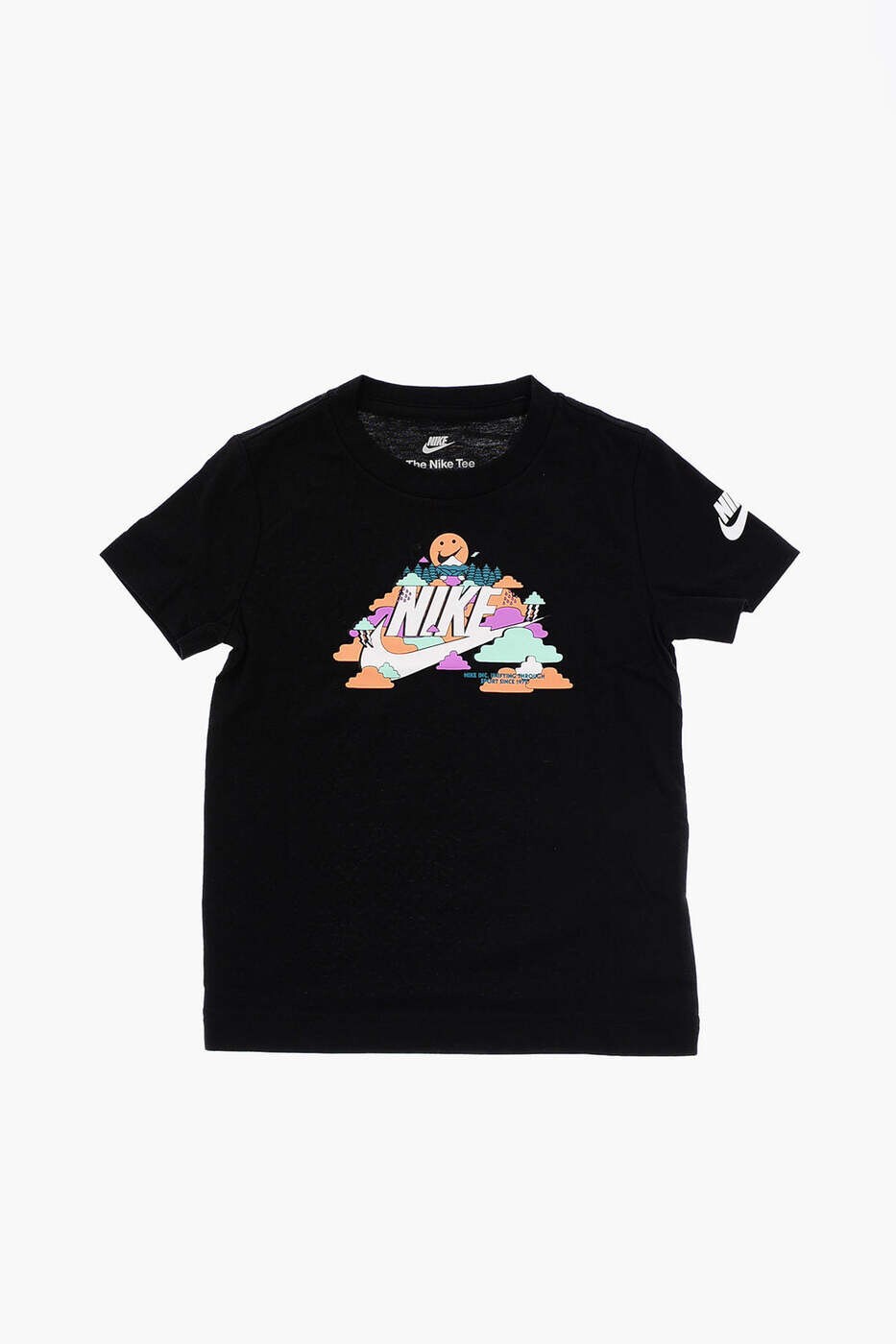 ナイキ NIKE KIDS ロング捩りプルオーバー プルオーバー ボーイズ 黒いこと Long sleeve t-shirts 86K307-023 関税 貨物輸送無料 dk