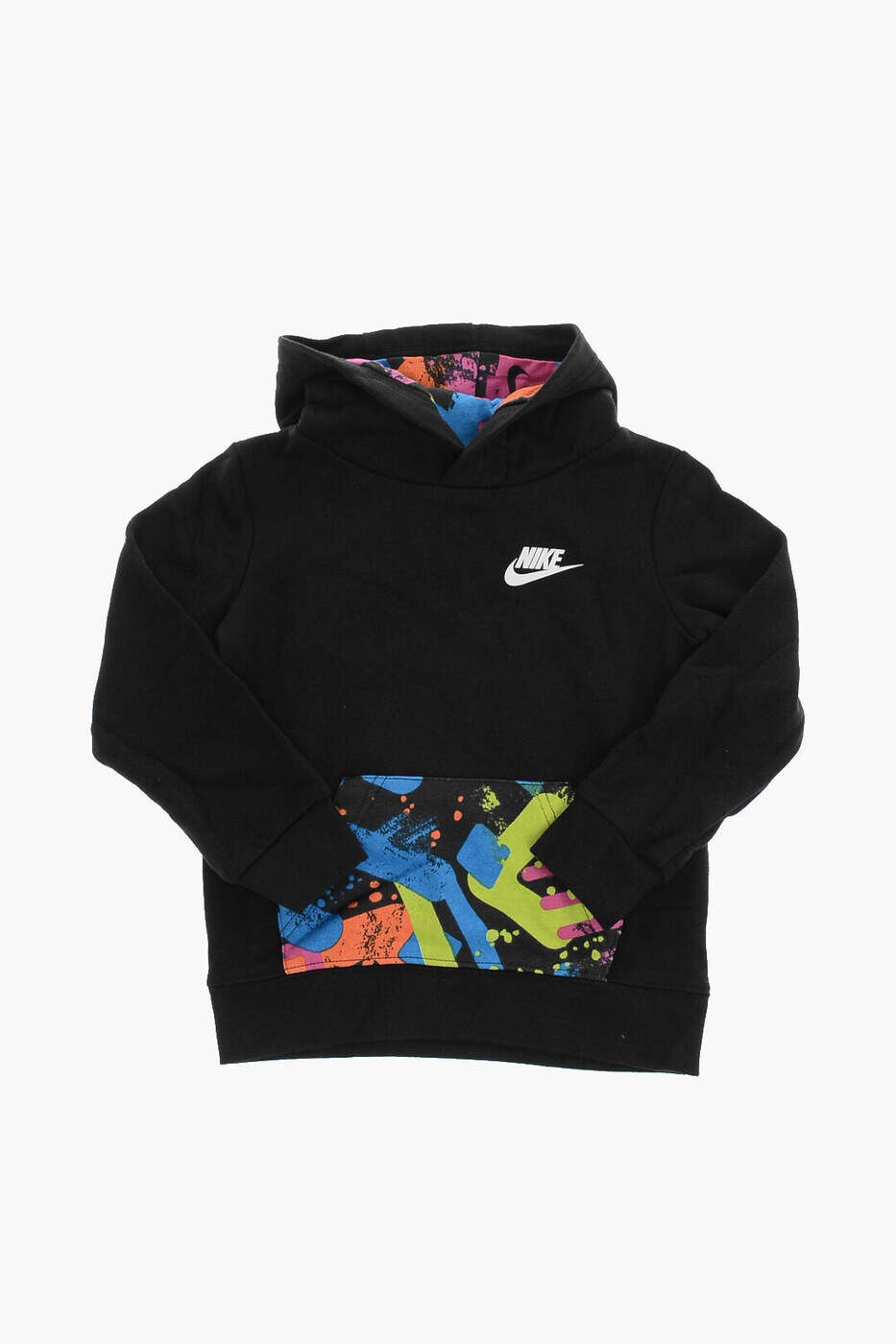 ナイキ NIKE KIDS クルーネックスウェットシャツ 調教師 ボーイズ 黒いこと Crew neck sweatshirts 86J170-023 関税 貨物輸送無料 dk