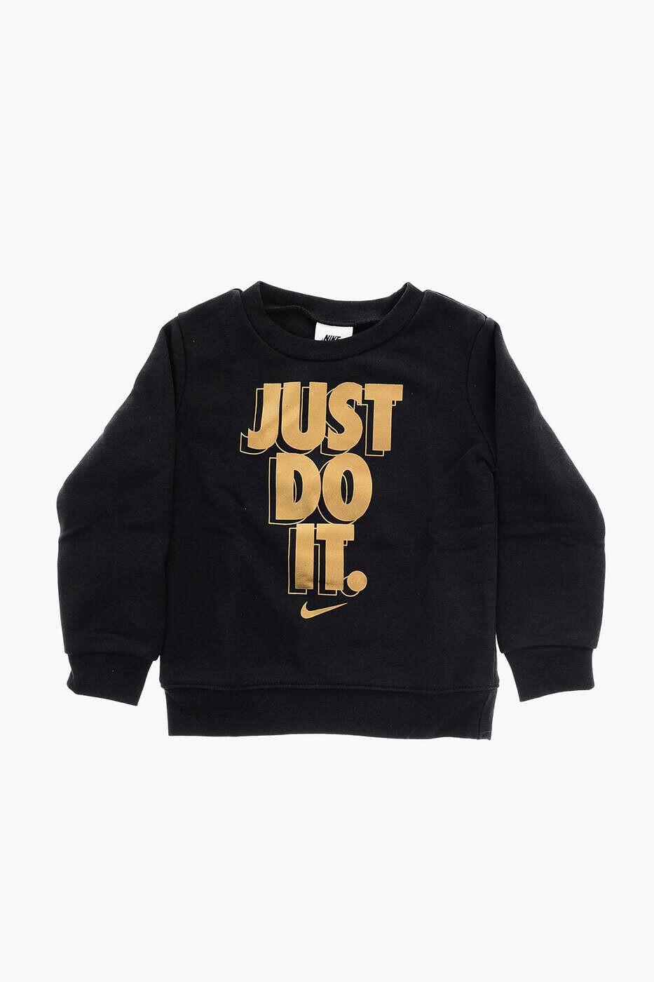 ナイキ NIKE KIDS クルーネックスウェットシャツ 調教師 ボーイズ 黒いこと Crew neck sweatshirts 86K299-023 関税 貨物輸送無料 dk