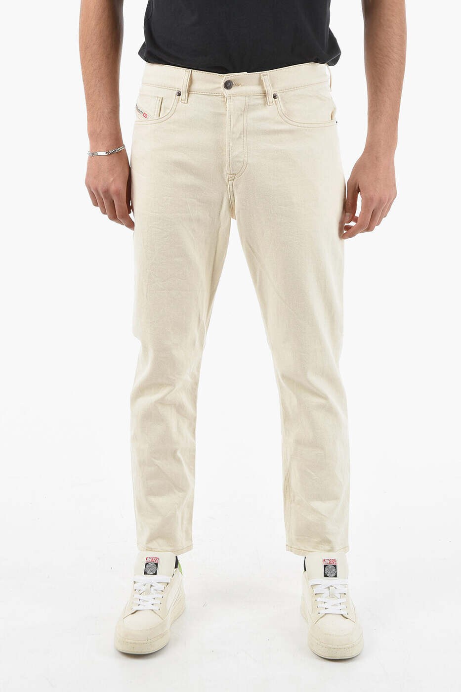 ディーゼル DIESEL ジーンズ メンズ 白いこと Jeans A03571 09B94 100 関税 貨物輸送無料 dk