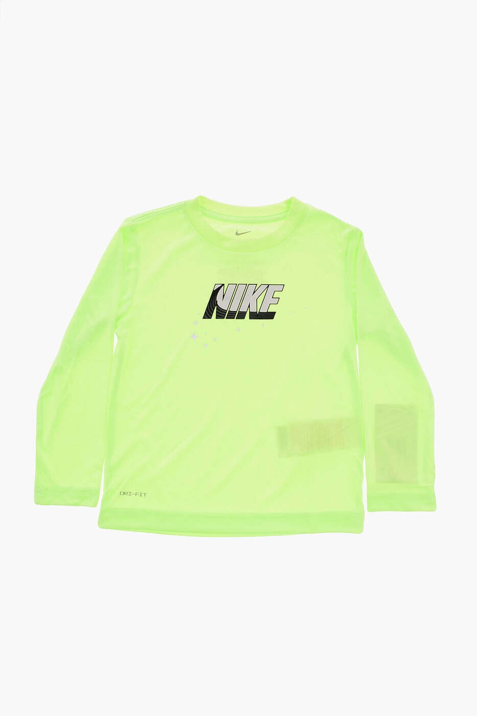 ナイキ NIKE KIDS ロング衣袂ティーシャツ ティーシャツ ボーイズ 緑であること Long sleeve t-shirts 86K041-E1B 関税 貨物輸送無料 dk