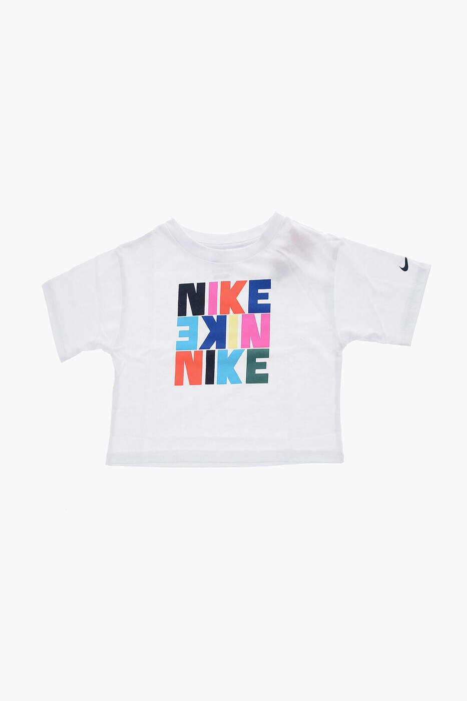 ナイキ NIKE KIDS ロング捩りプルオーバー プルオーバー ガールズ 白いこと Long sleeve t-shirts 36K637-001 関税 貨物輸送無料 dk