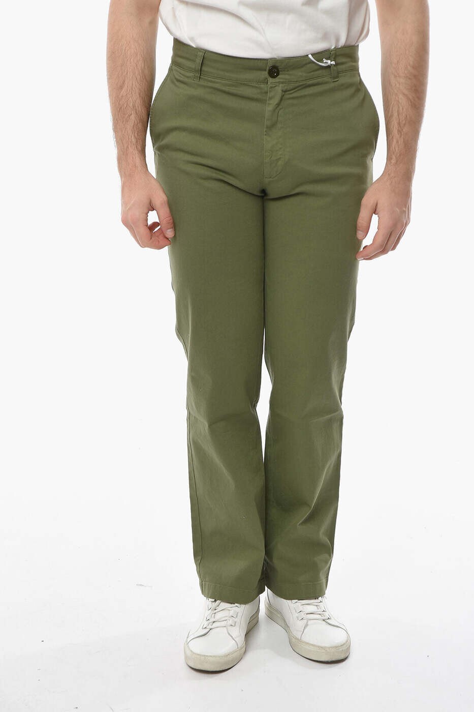デパートメント ファイブ DEPARTMENT FIVE ズボン パンツ メンズ グリーン Trousers UP0031TS0001/K 715 関税 送料無料 dk｜BRANDSHOP「il Tesoro」