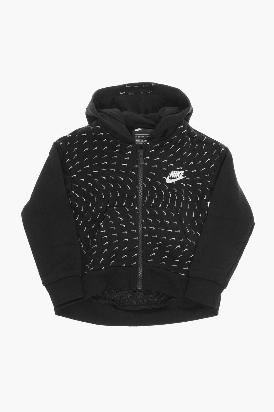 ナイキ NIKE KIDS クルーネックスウェットシャツ 調教師 ガールズ 黒いこと Crew neck sweatshirts 36J050-023 関税 貨物輸送無料 dk