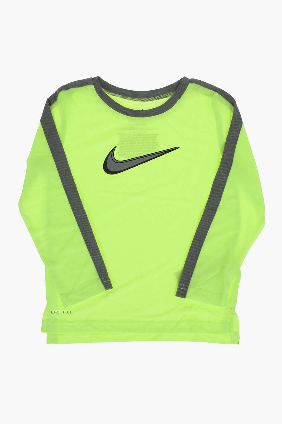 ナイキ NIKE KIDS ロング衣袂ティーシャツ ティーシャツ ボーイズ 緑であること Long sleeve t-shirts 86J784-E1B 関税 貨物輸送無料 dk