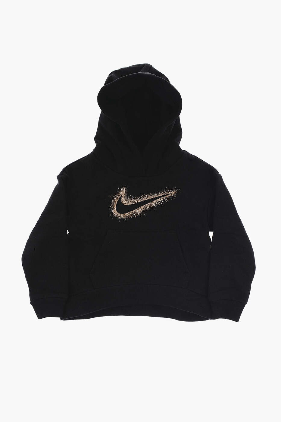 ナイキ NIKE KIDS クルーネックスウェットシャツ 調教師 ガールズ 黒いこと Crew neck sweatshirts 36K211-023 関税 貨物輸送無料 dk