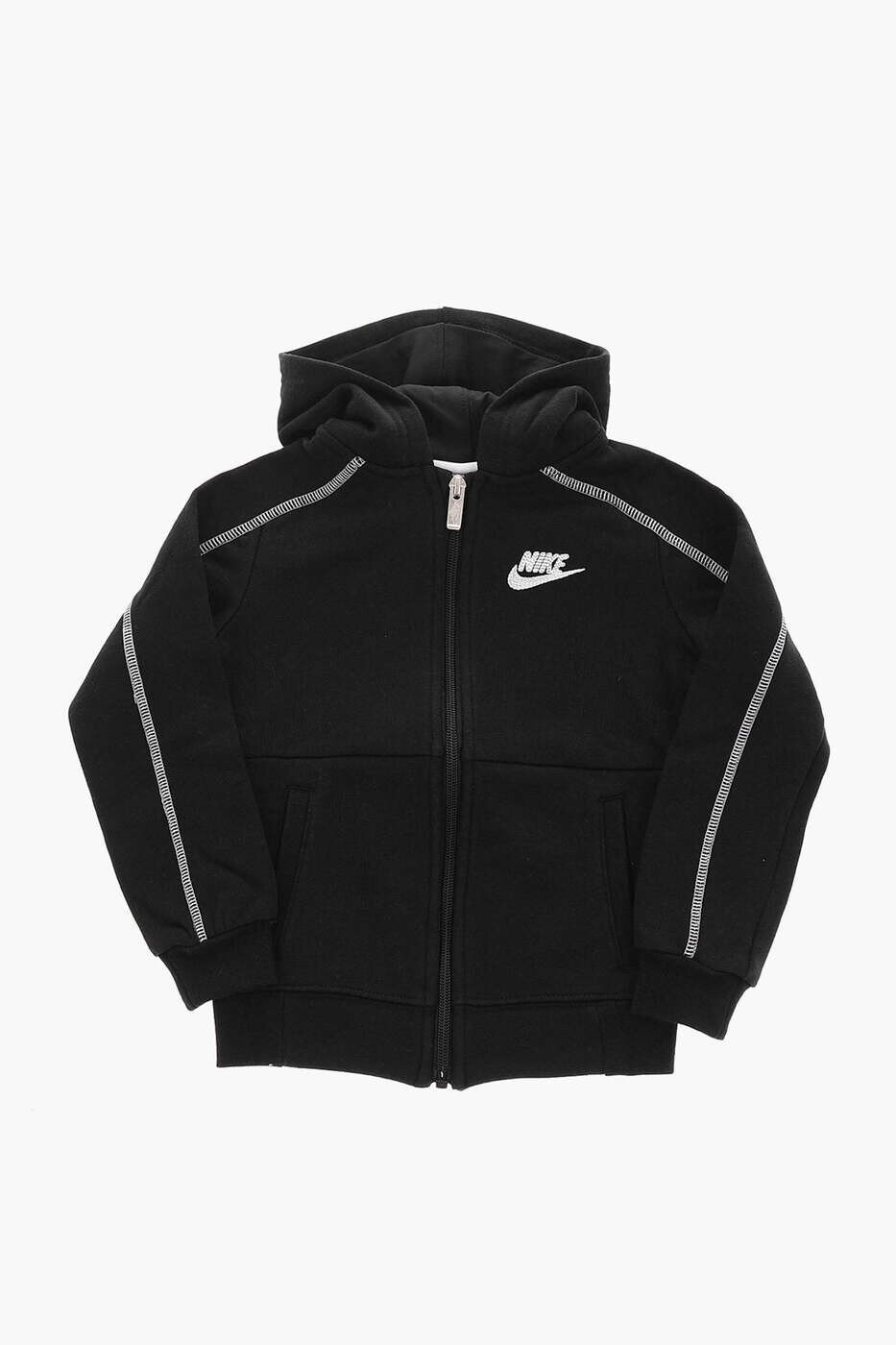 ナイキ NIKE KIDS クルーネックスウェットシャツ 調教師 ボーイズ 黒いこと Crew neck sweatshirts 86J795-023 関税 貨物輸送無料 dk
