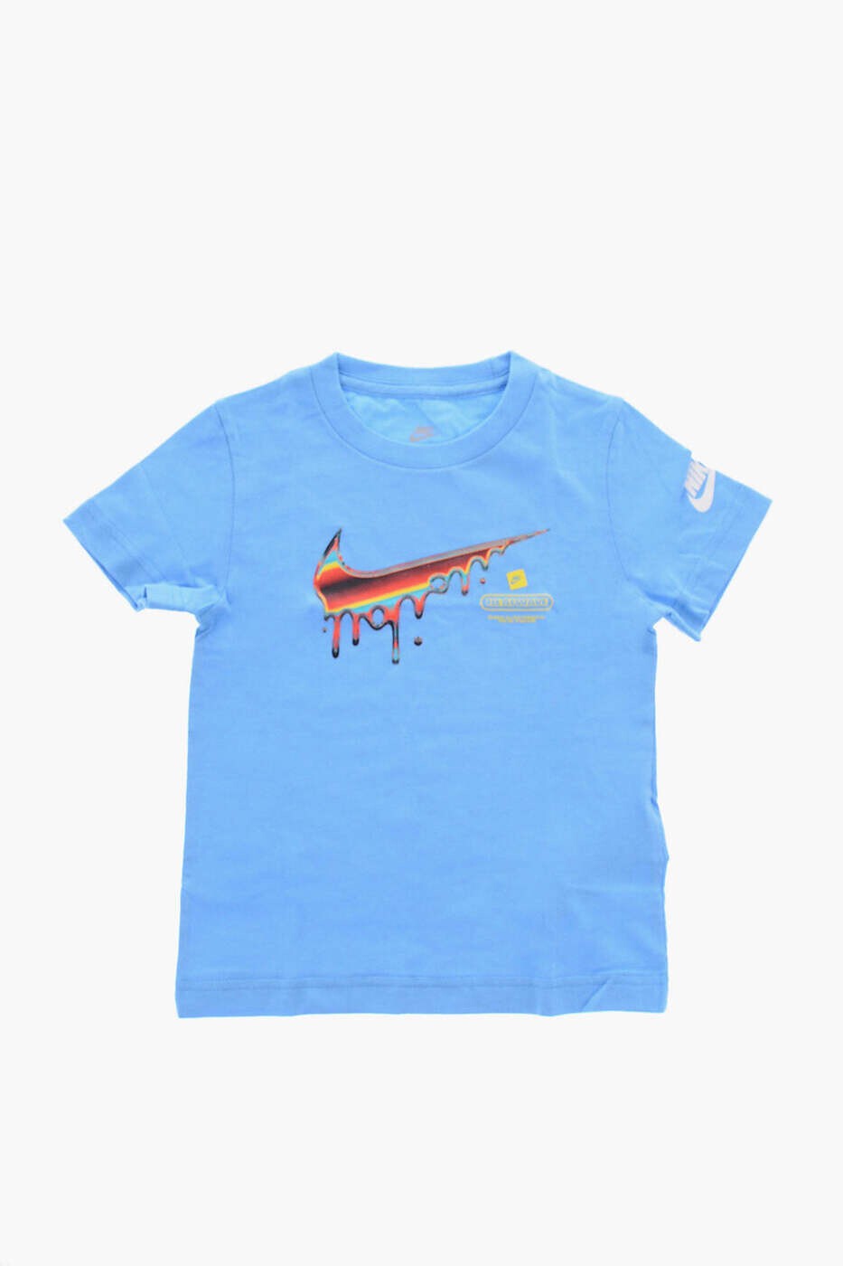 ナイキ NIKE KIDS ロング衣袂ティーシャツ ティーシャツ ボーイズ 青碧 Long sleeve t-shirts 86K090-B9F 関税 貨物輸送無料 dk