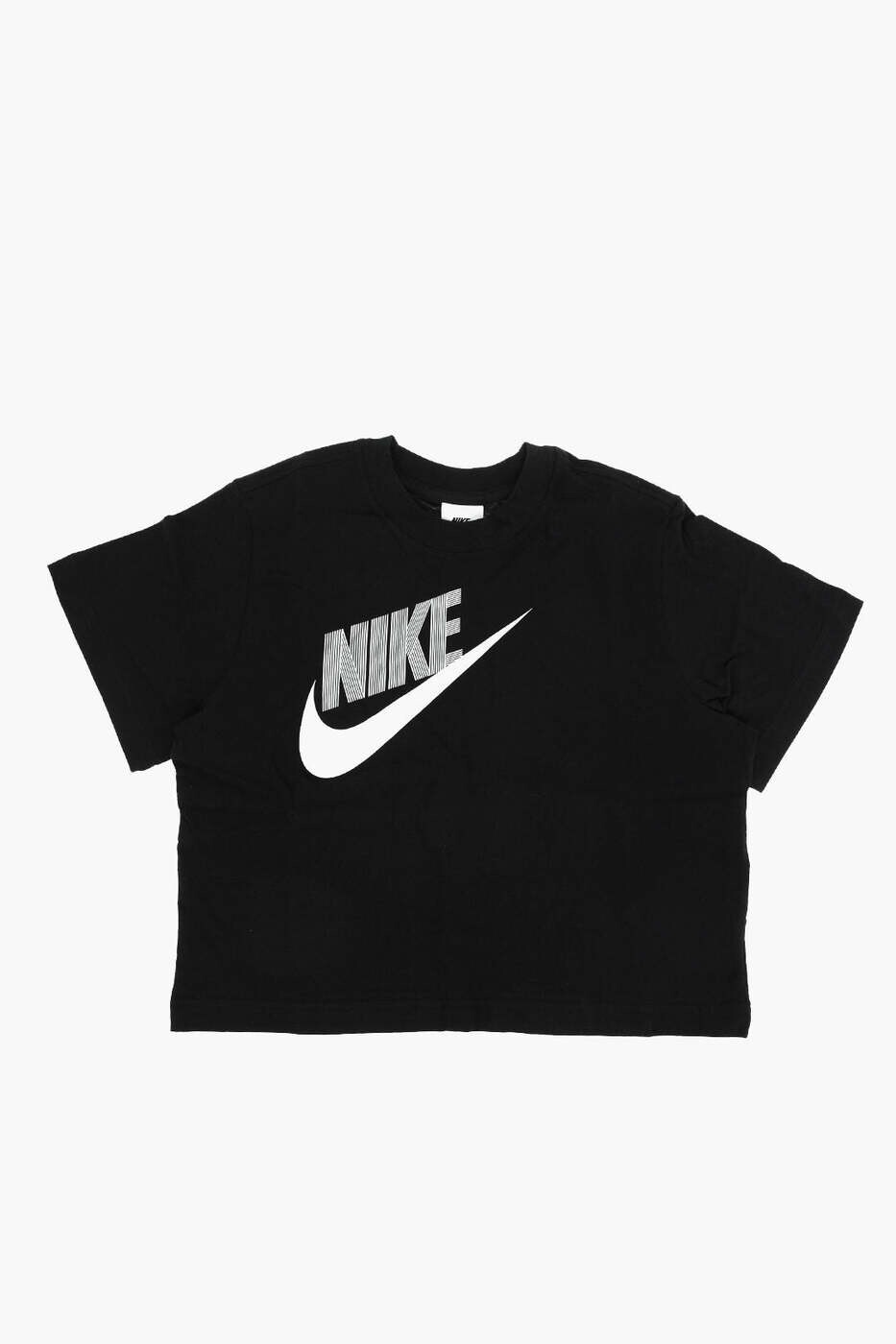 ナイキ NIKE KIDS ロング衣袂ティーシャツ ティーシャツ ガールズ 黒いこと Long sleeve t-shirts DV0349-010 関税 貨物輸送無料 dk