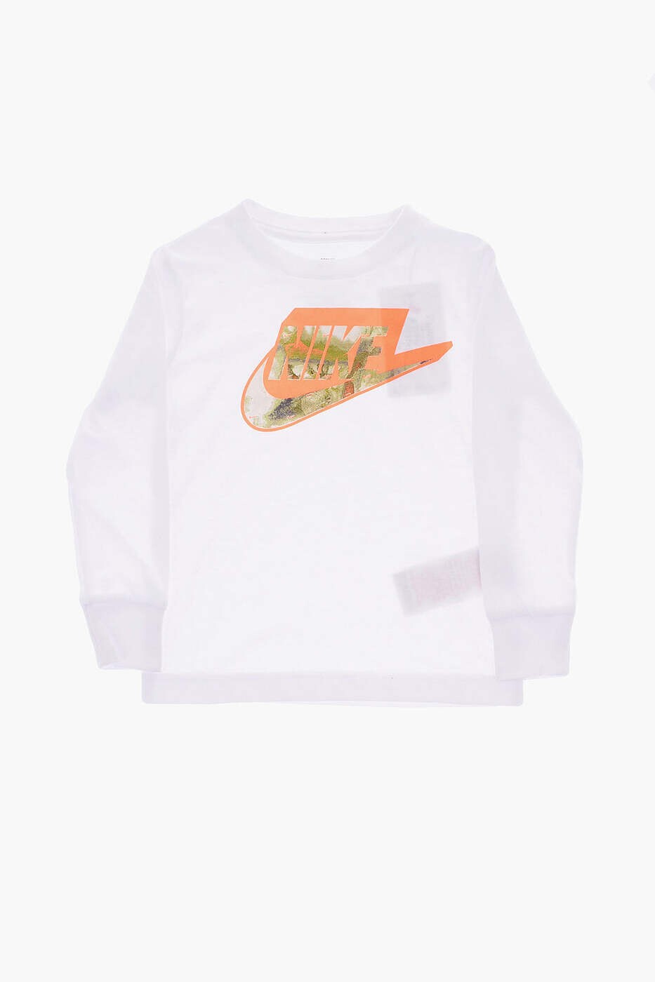 ナイキ NIKE KIDS ロング衣袂ティーシャツ ティーシャツ ボーイズ 白いこと Long sleeve t-shirts 86K302-001 関税 貨物輸送無料 dk