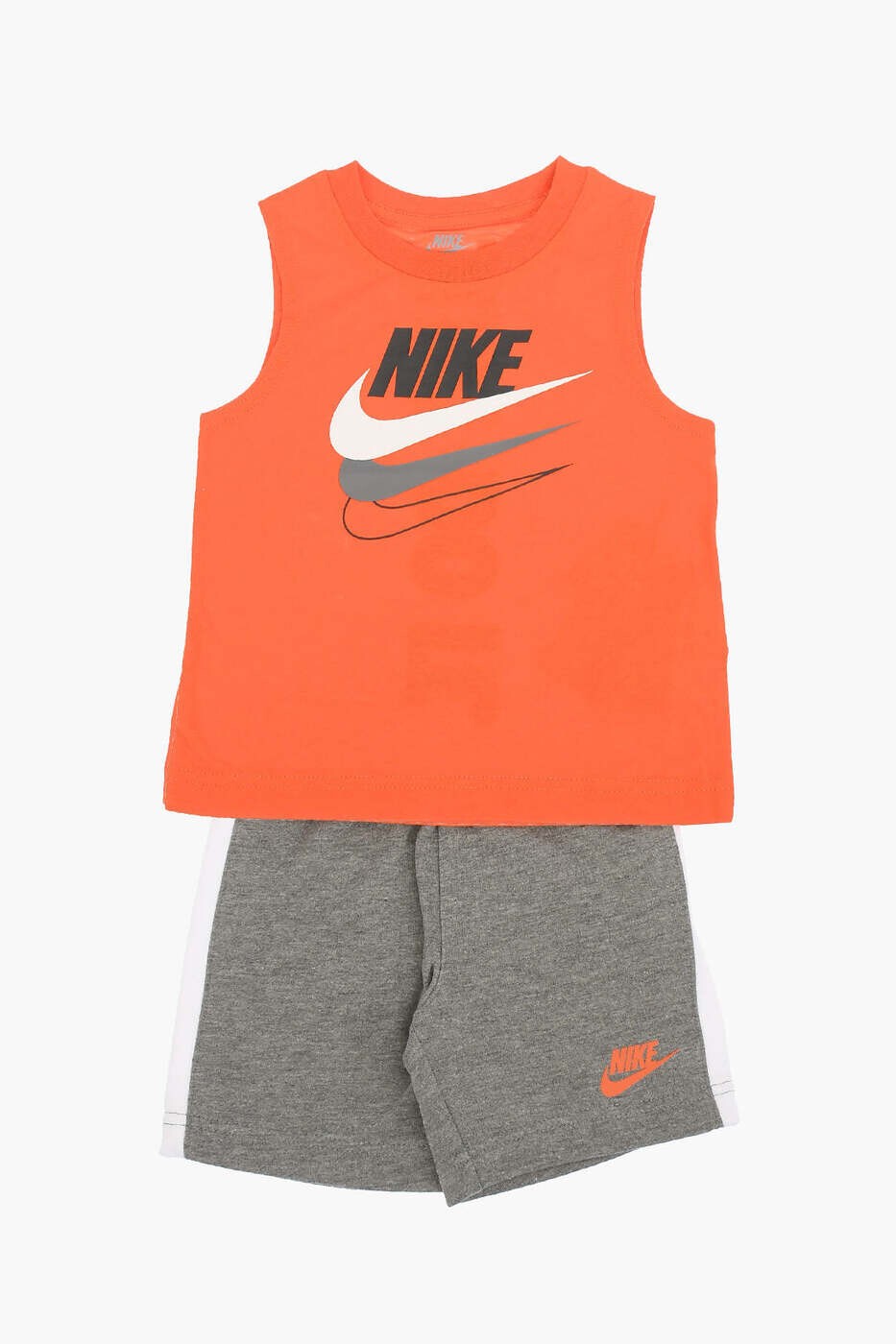 ナイキ NIKE KIDS セットアップ オールインワン ボーイズ オレンジ色 Jumpsuits 86J533-GEH 関税 貨物輸送無料 dk