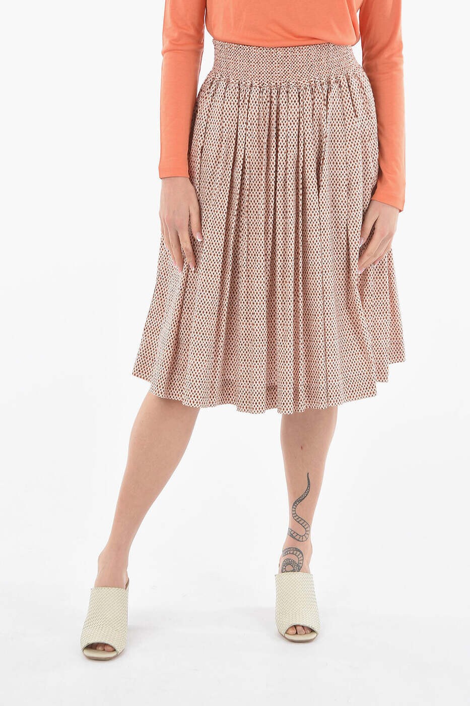 羊毛金持ち WOOLRICH スコート レディース マルチ色つや Skirts COWWGON0334UT1510 5401 関税 貨物輸送無料 dk