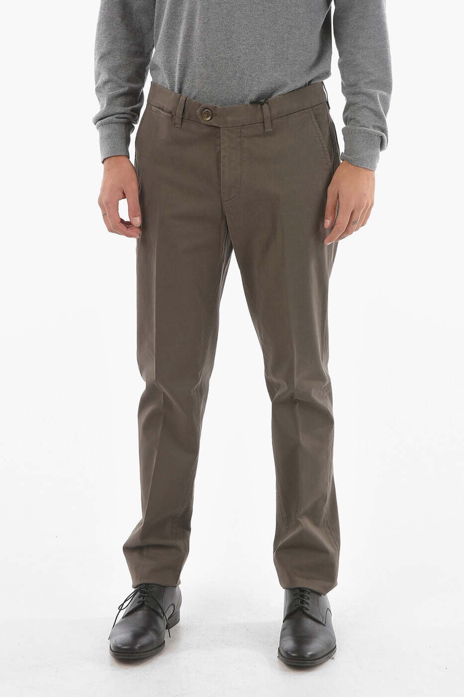 コルネリアーニ CORNELIANI ズボン パンツ メンズ ブラウン Trousers 824EQ6 8820176 032 関税 送料無料 dk|BRANDSHOP「il Tesoro」