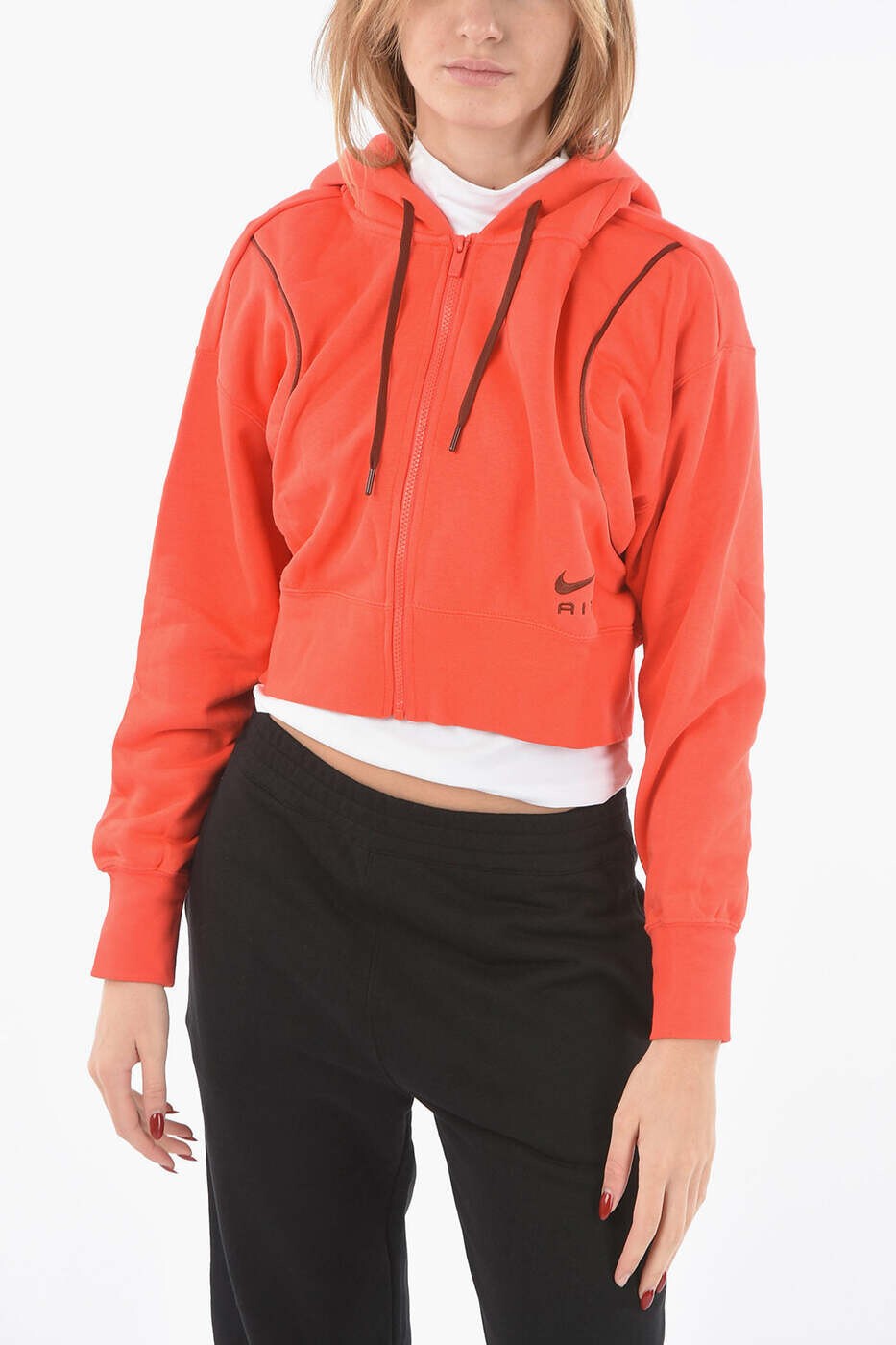 ナイキ NIKE 調教師 レディース オレンジ色 Sweatshirts DQ6579-696 関税 貨物輸送無料 dk