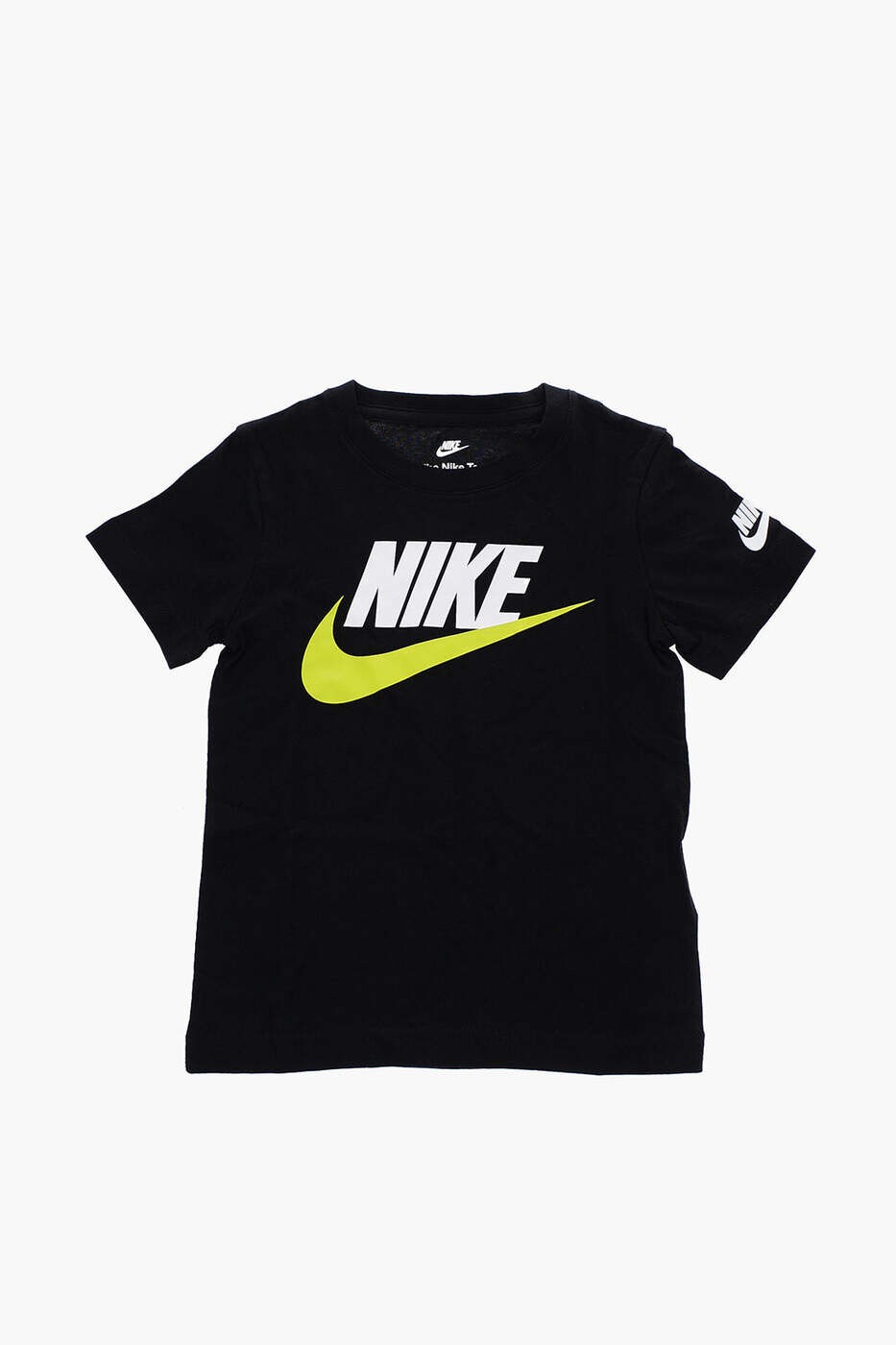 ナイキ NIKE KIDS ロング捩りプルオーバー プルオーバー ボーイズ 黒いこと Long sleeve t-shirts 86J575-F66 関税 貨物輸送無料 dk
