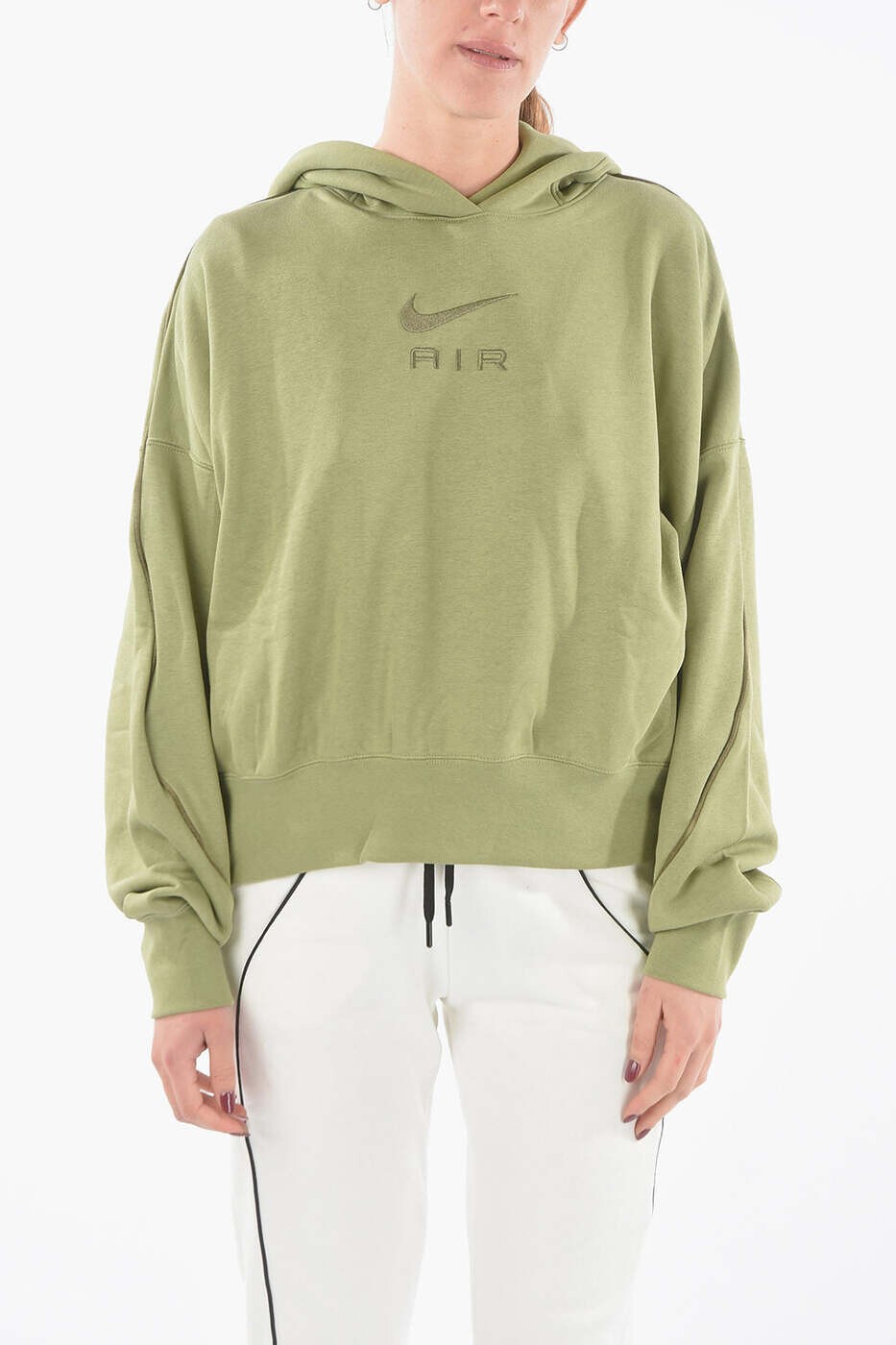 ナイキ NIKE 調教師 レディース 緑であること Sweatshirts DQ6915-334 関税 貨物輸送無料 dk