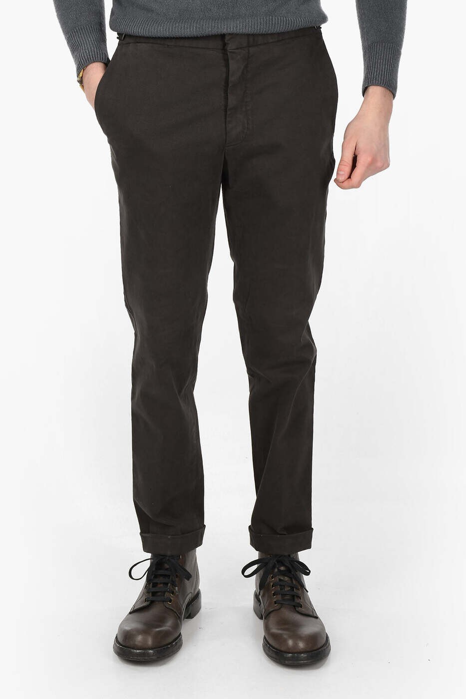 コルネリアーニ CORNELIANI ズボン ズボン下 メンズ 赤銅色 Trousers 844EV4 9820198 030 関税 貨物輸送無料 dk