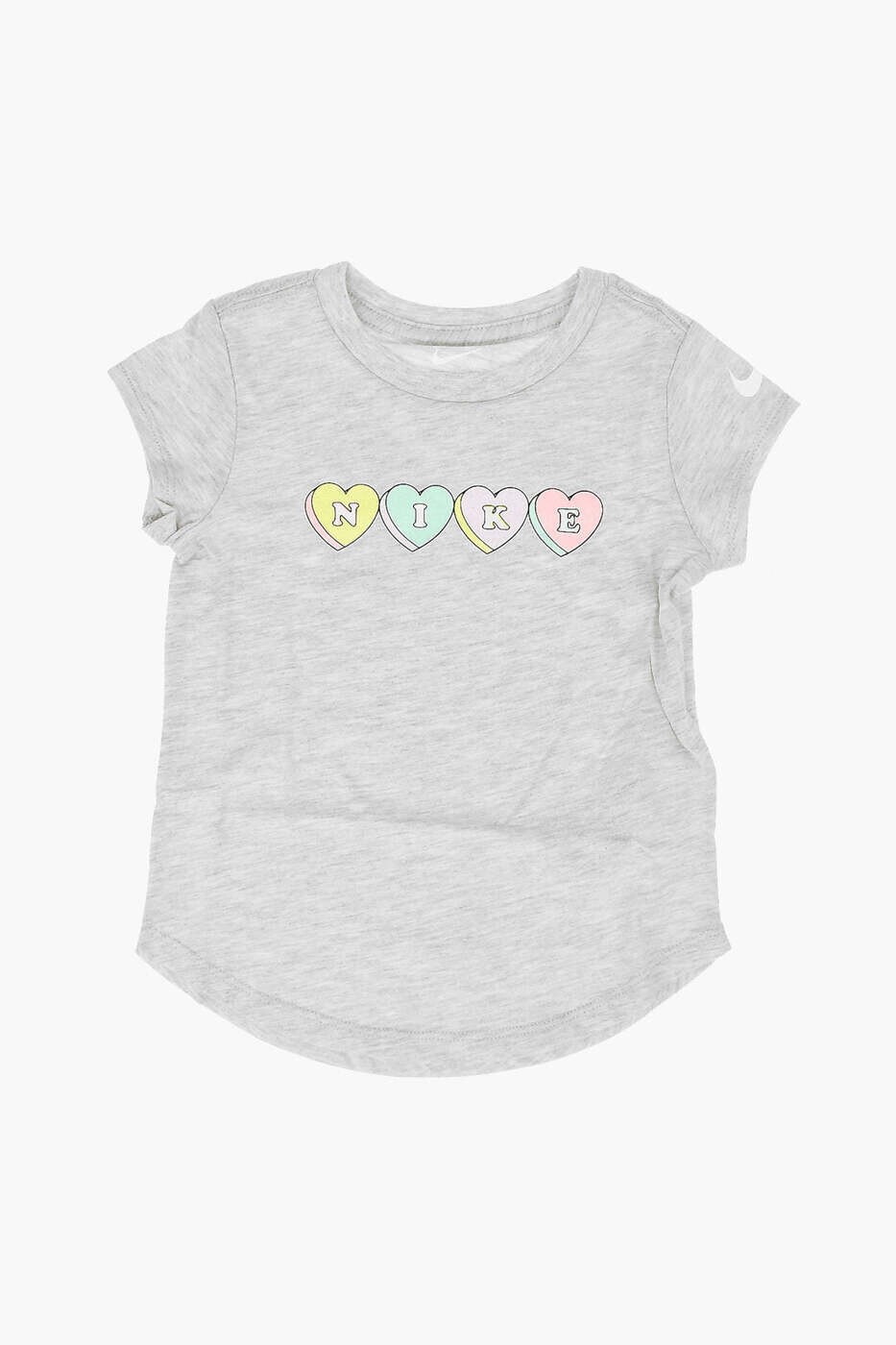ナイキ NIKE KIDS ロング衣袂ティーシャツ ティーシャツ ガールズ 薄墨色 Long sleeve t-shirts 36J088-C87 関税 貨物輸送無料 dk
