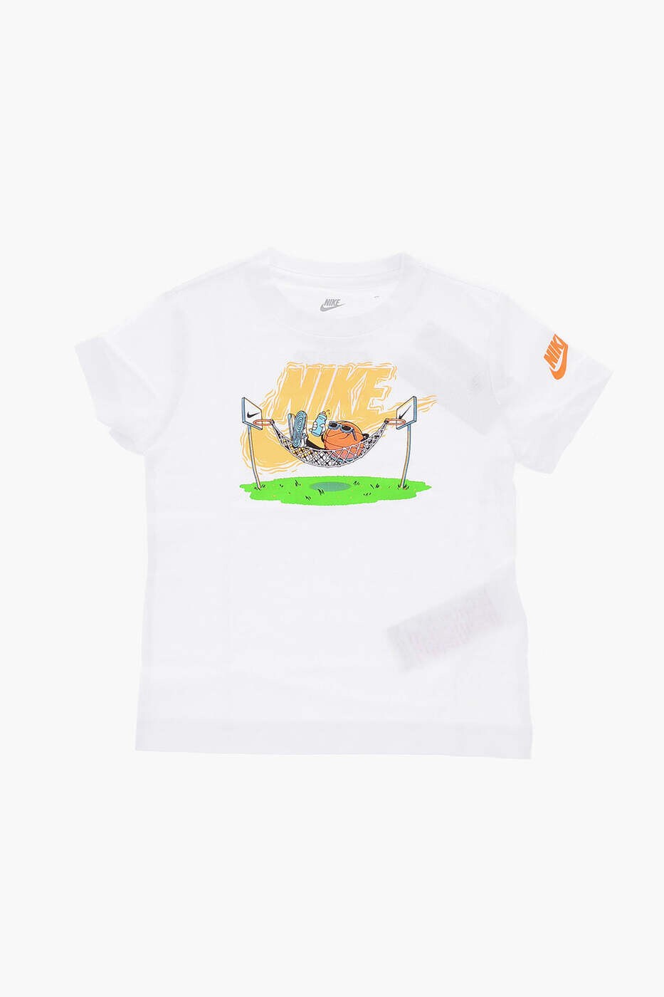 ナイキ NIKE KIDS ロング捩りプルオーバー プルオーバー ボーイズ 白いこと Long sleeve t-shirts 86J514-001 関税 貨物輸送無料 dk