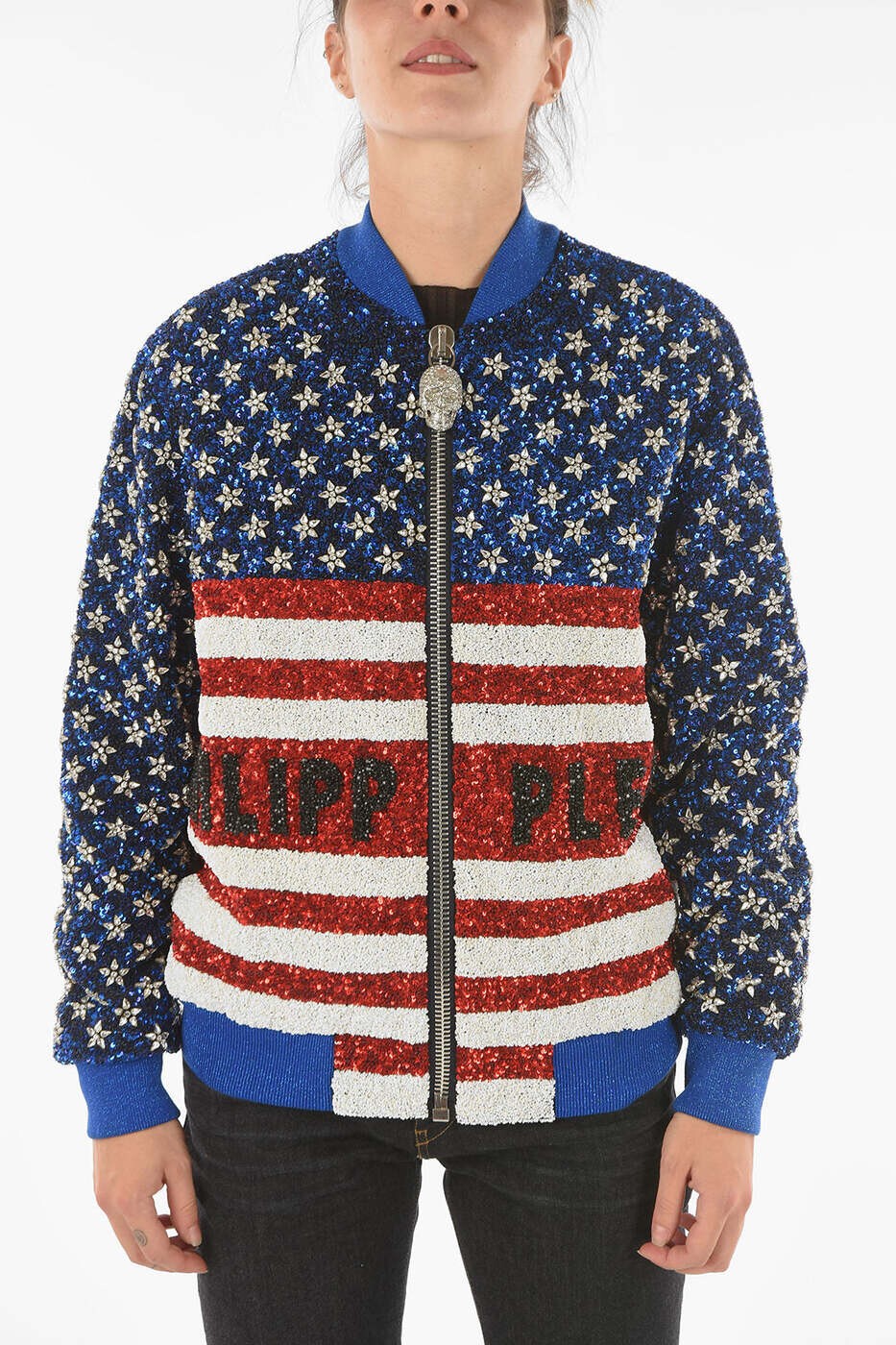 フィリップ飾り気の無い PHILIPP PLEIN 背広上衣 背広 上衣 レディース 青み Suit Jackets P19C WRB0640 PTE106N 08 関税 貨物輸送無料 dk
