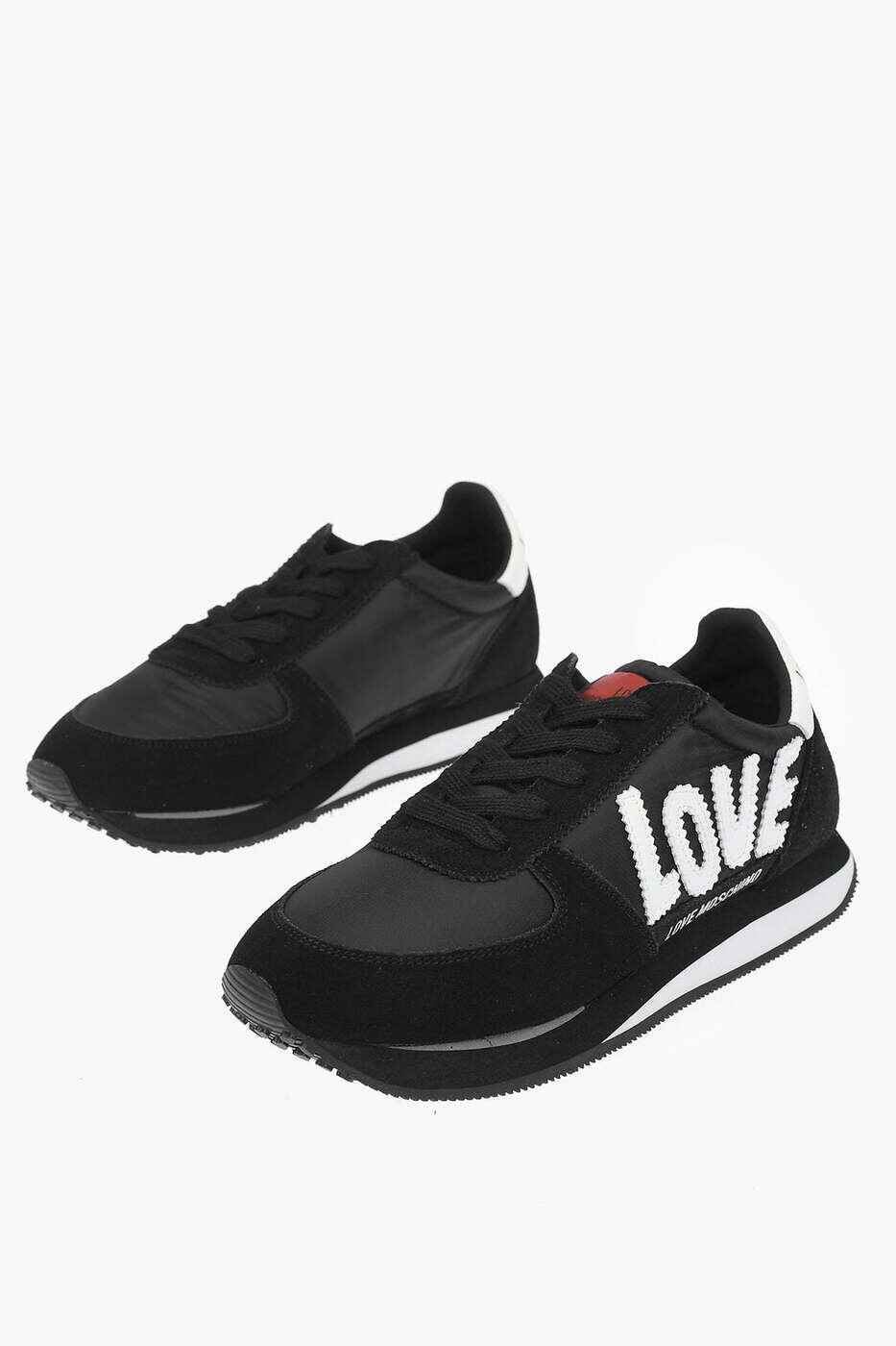 モスキーノ MOSCHINO スニーカー レディース 黒いこと Sneakers JA15322G1EIN200A 関税 貨物輸送無料 dk