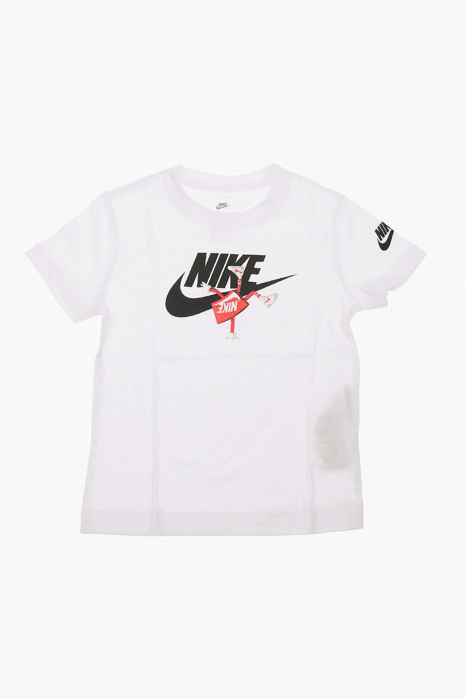 ナイキ NIKE KIDS ロング捩りプルオーバー プルオーバー ボーイズ 白いこと Long sleeve t-shirts 86J146-001 関税 貨物輸送無料 dk