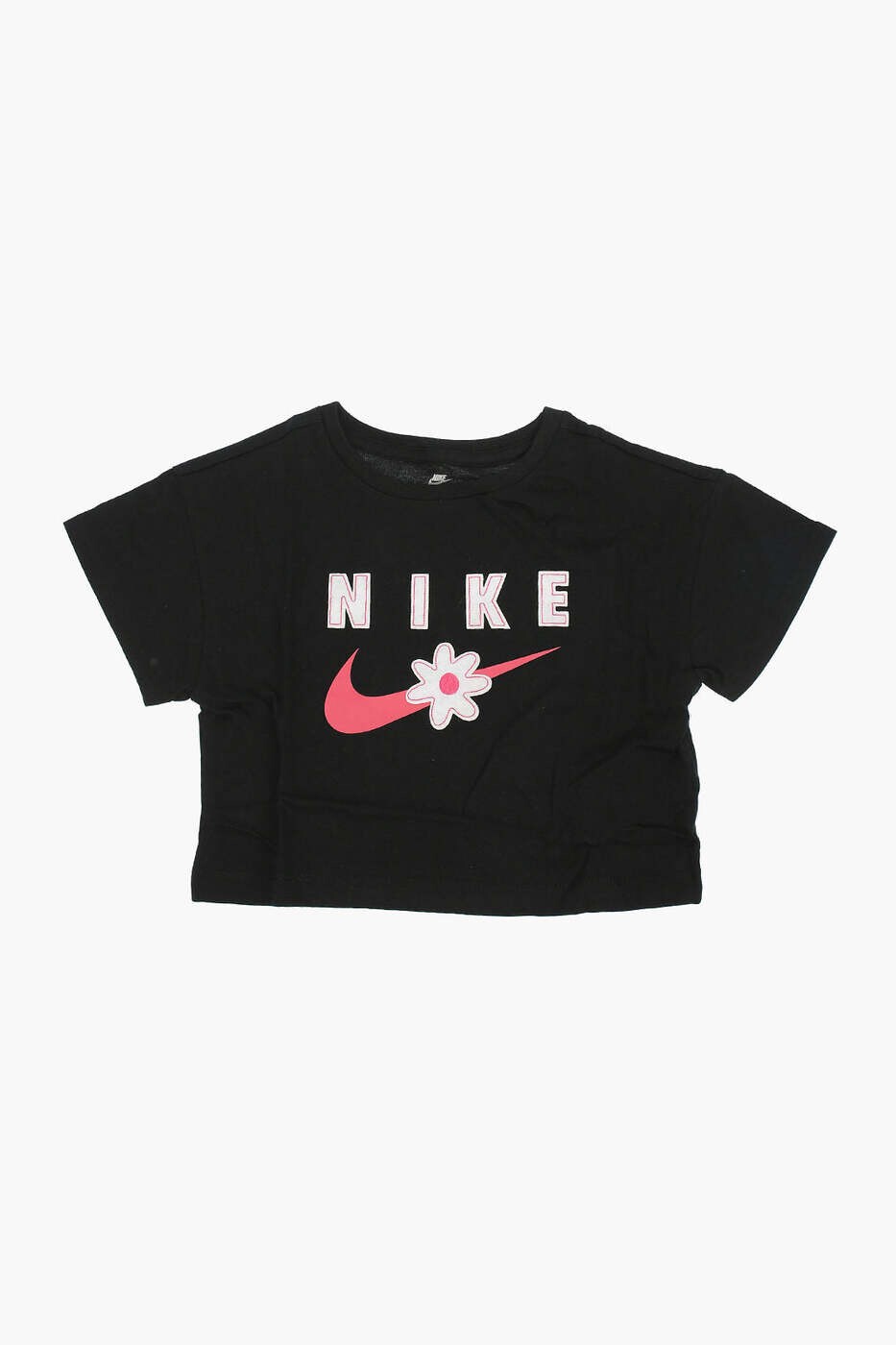 ナイキ NIKE KIDS ロング捩りプルオーバー プルオーバー ガールズ 黒いこと Long sleeve t-shirts 36J075-023 関税 貨物輸送無料 dk