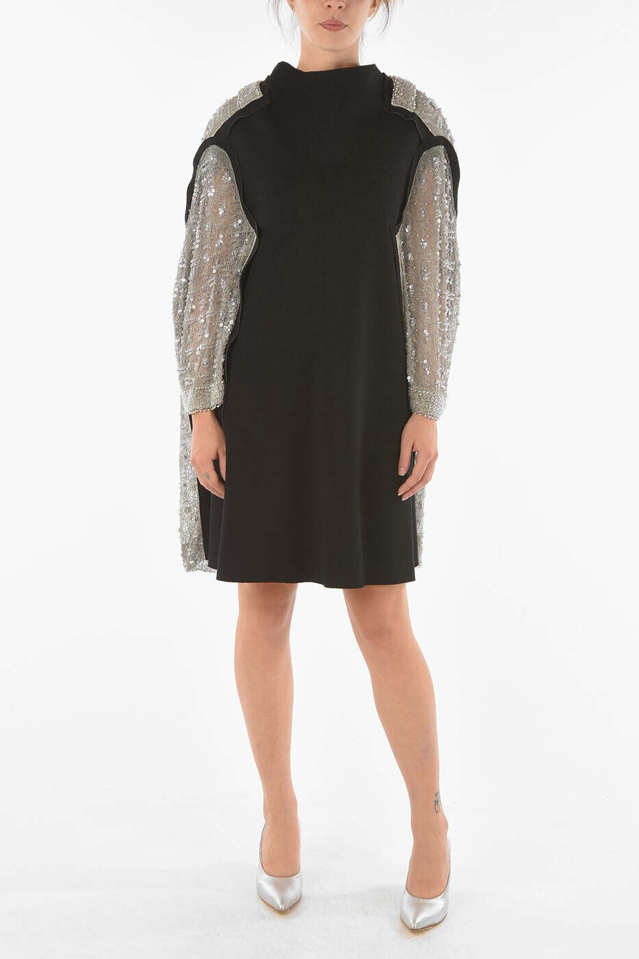 住み家 マルジェラ MAISON MARGIELA 衣裳 御召しもの レディース 黒いこと Dresses S29CT0904 S22744 900 関税 貨物輸送無料 dk