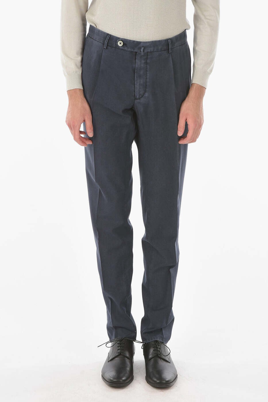 コルネリアーニ CORNELIANI ズボン ズボン下 メンズ 青色 Trousers 8342Z2 9120200 001 関税 貨物輸送無料 dk