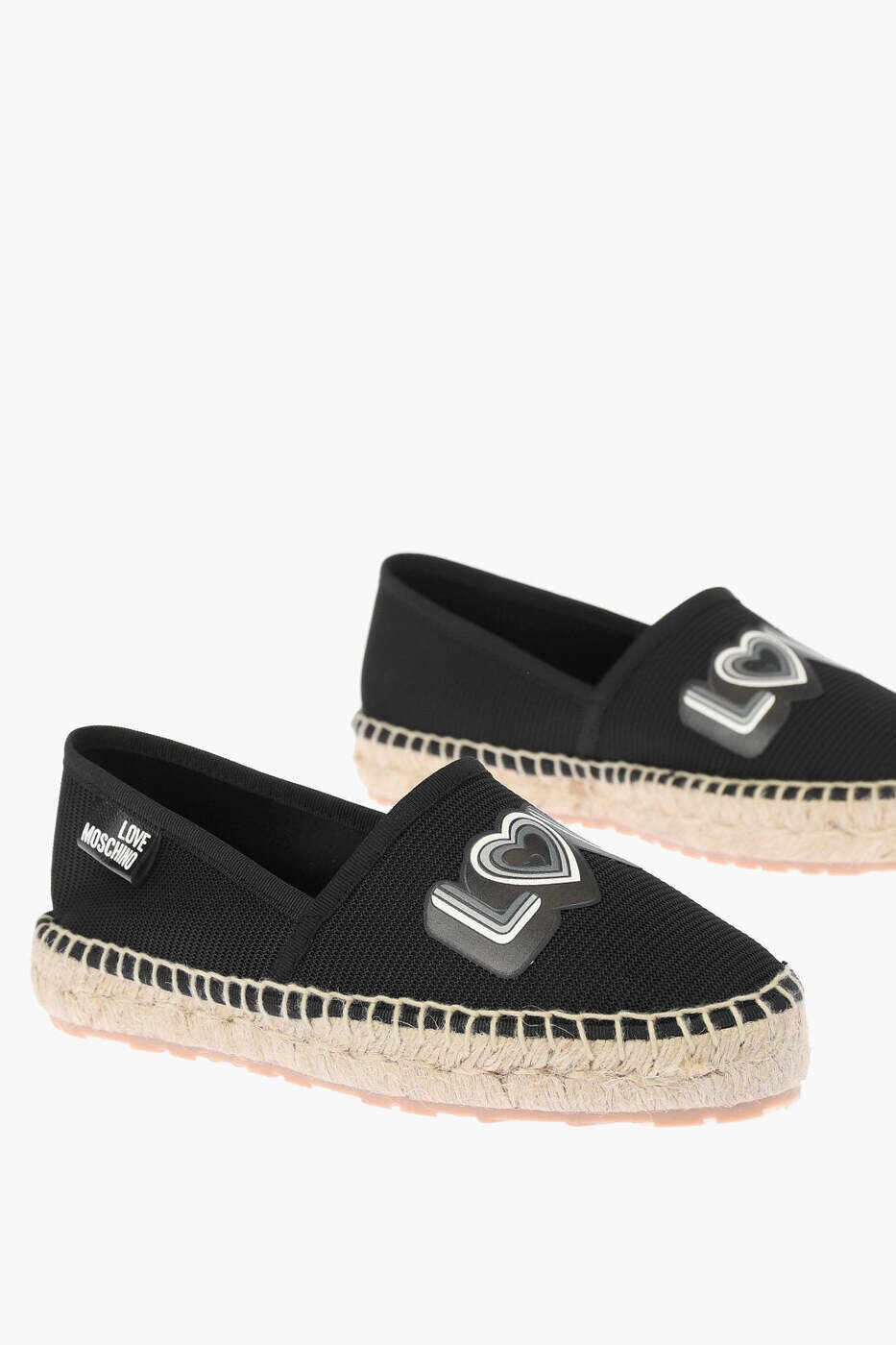 モスキーノ MOSCHINO フラットシューズ フラットシューズ レディース ブラック Flat Shoes JA10192G0EJI0000 関税 送料無料 dk｜BRANDSHOP「il Tesoro」