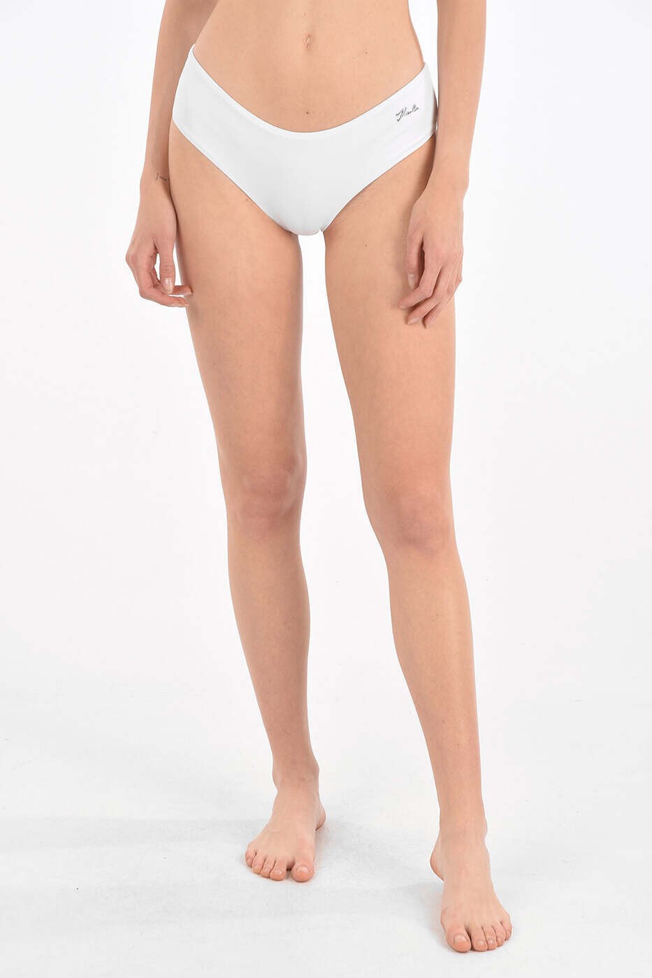 カール ラガーフェルド KARL LAGERFELD 水着 スイムウェア レディース ホワイト Swimwear KLBWBT04 WHITE 関税 送料無料 dk｜BRANDSHOP「il Tesoro」