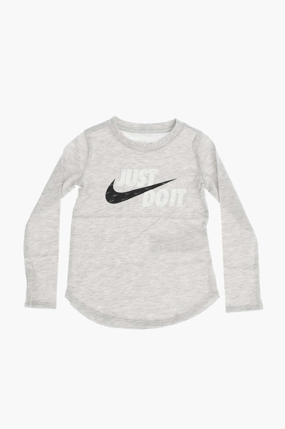 ナイキ NIKE KIDS ロング衣袂ティーシャツ ティーシャツ ガールズ 薄墨色 Long sleeve t-shirts 36J072-C87 関税 貨物輸送無料 dk