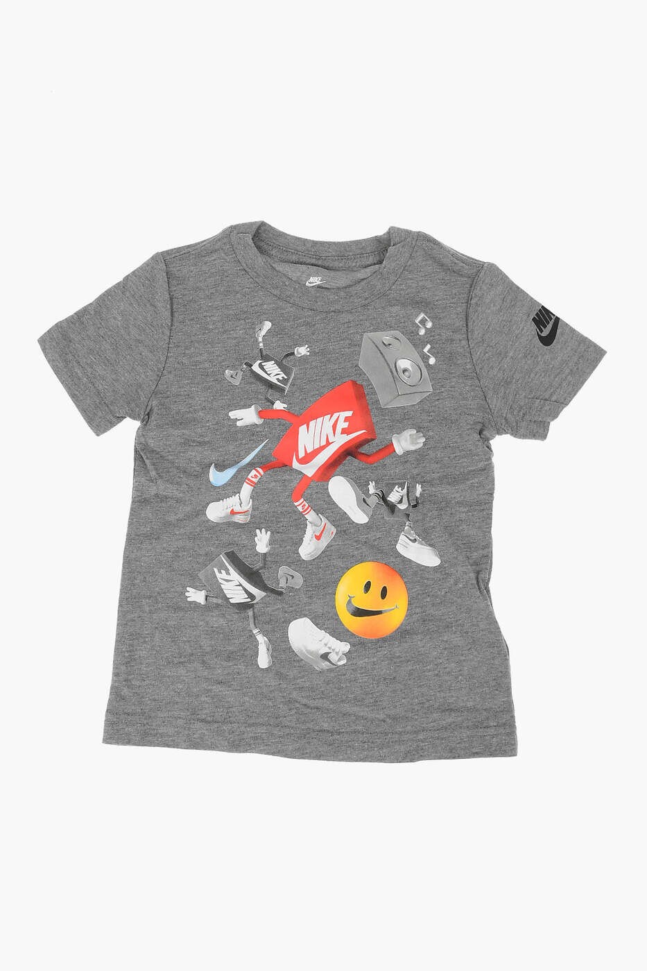 ナイキ NIKE KIDS ロング衣袂ティーシャツ ティーシャツ ボーイズ 薄墨色 Long sleeve t-shirts 86J150-GEH 関税 貨物輸送無料 dk