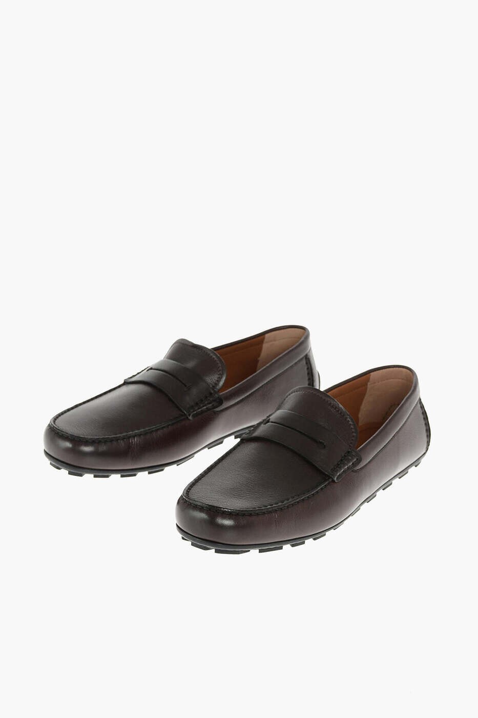 ゼニア ZEGNA 置き目毛皮 メンズ 赤銅色 Loafers A4350X LHTAK RAN 関税 貨物輸送無料 dk