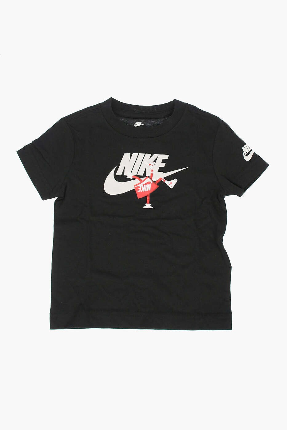ナイキ NIKE KIDS ロング捩りプルオーバー プルオーバー ボーイズ 黒いこと Long sleeve t-shirts 86J146-023 関税 貨物輸送無料 dk