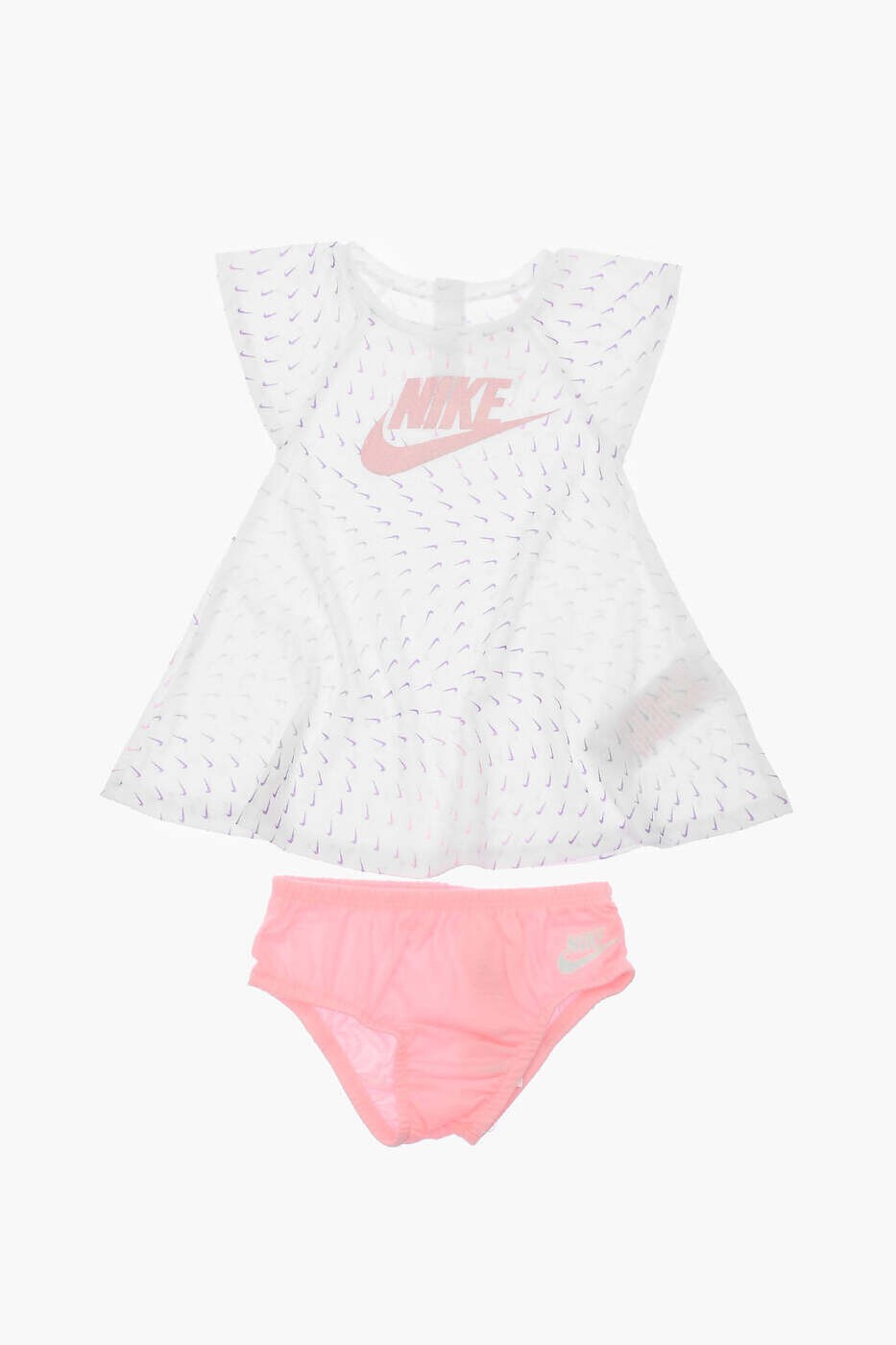 ナイキ NIKE KIDS ロングお召しもの お召しもの ガールズ 白いこと Long dresses 16J220-001 関税 貨物輸送無料 dk