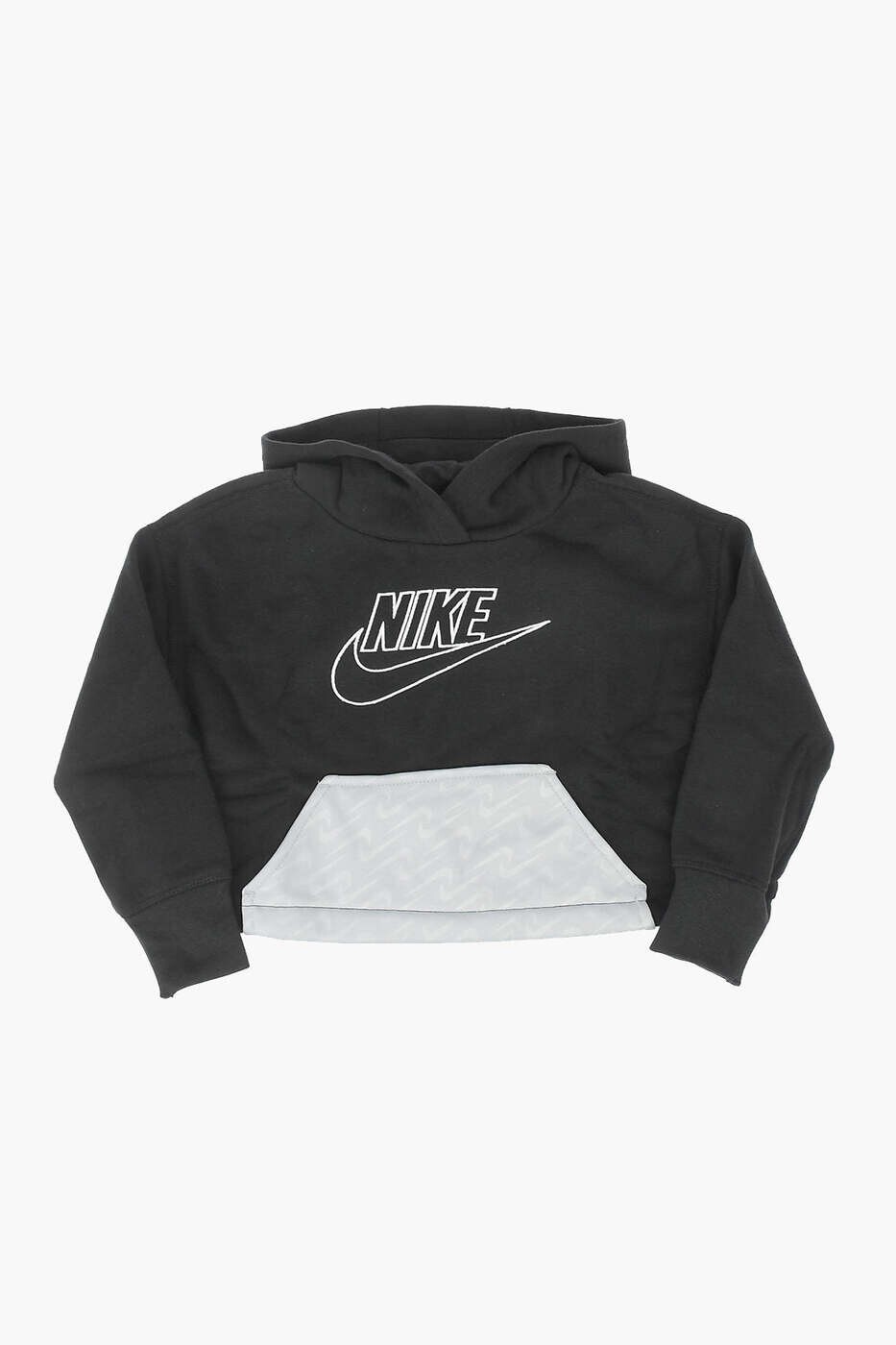ナイキ NIKE KIDS クルーネックスウェットシャツ 調教師 ガールズ 黒いこと Crew neck sweatshirts 36I265-023 関税 貨物輸送無料 dk