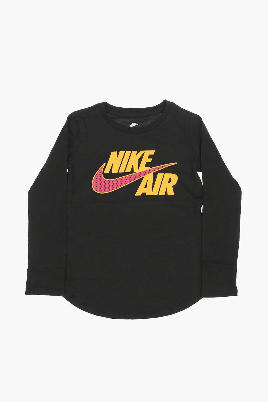 ナイキ NIKE KIDS ロング捩りプルオーバー プルオーバー ガールズ 黒いこと Long sleeve t-shirts 36J069-023 関税 貨物輸送無料 dk