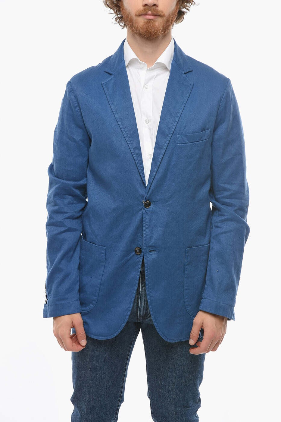 クルーナ CRUNA フォーマル 背広 メンズ 青碧 Formal Outfits S.CHELSEA.750INDACO 関税 貨物輸送無料 dk