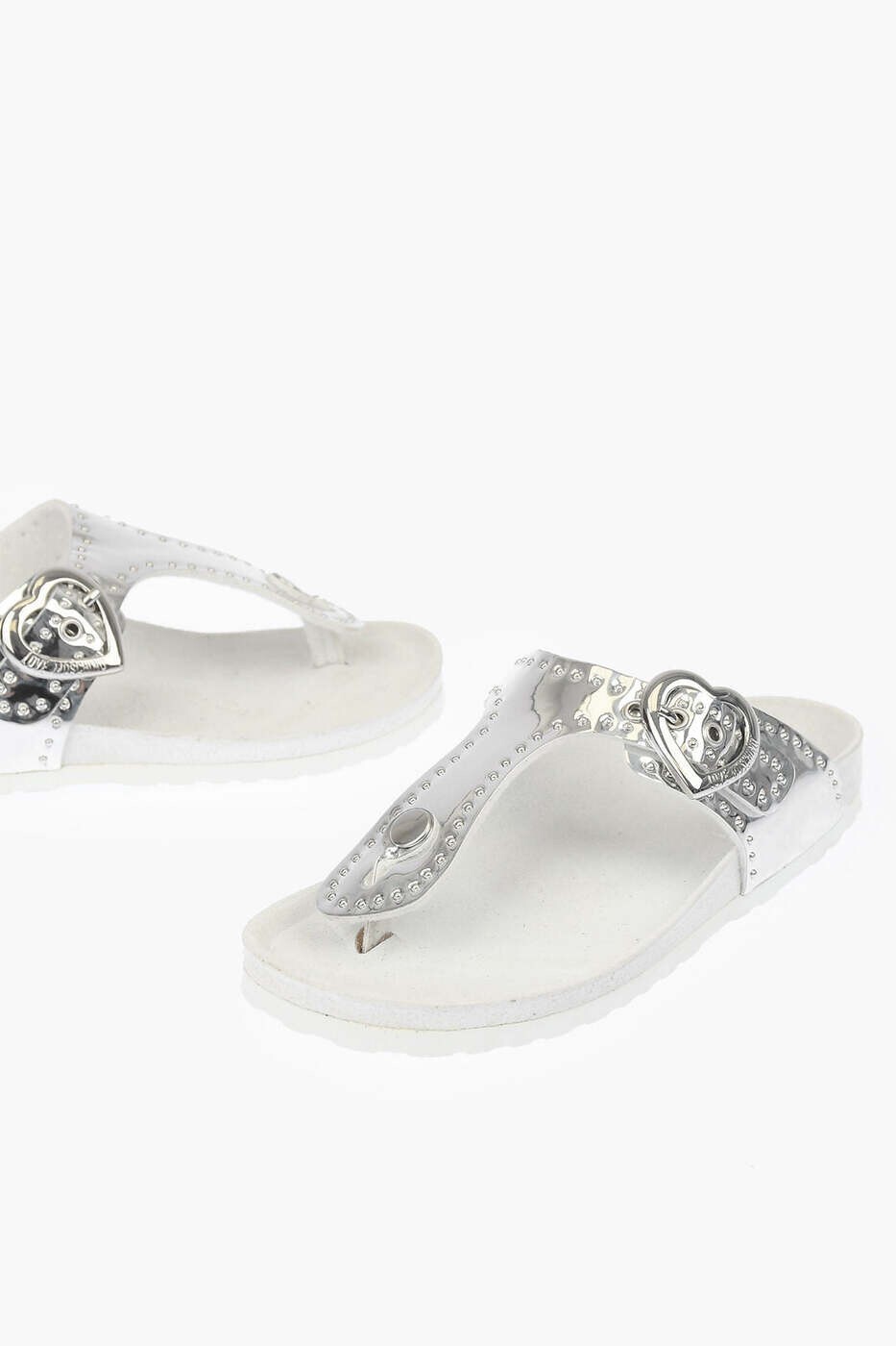 モスキーノ MOSCHINO フラットシューズ フラットシューズ レディース ホワイト Flat Shoes JA28113G1CIC0902 関税 送料無料 dk｜BRANDSHOP「il Tesoro」 21,300円