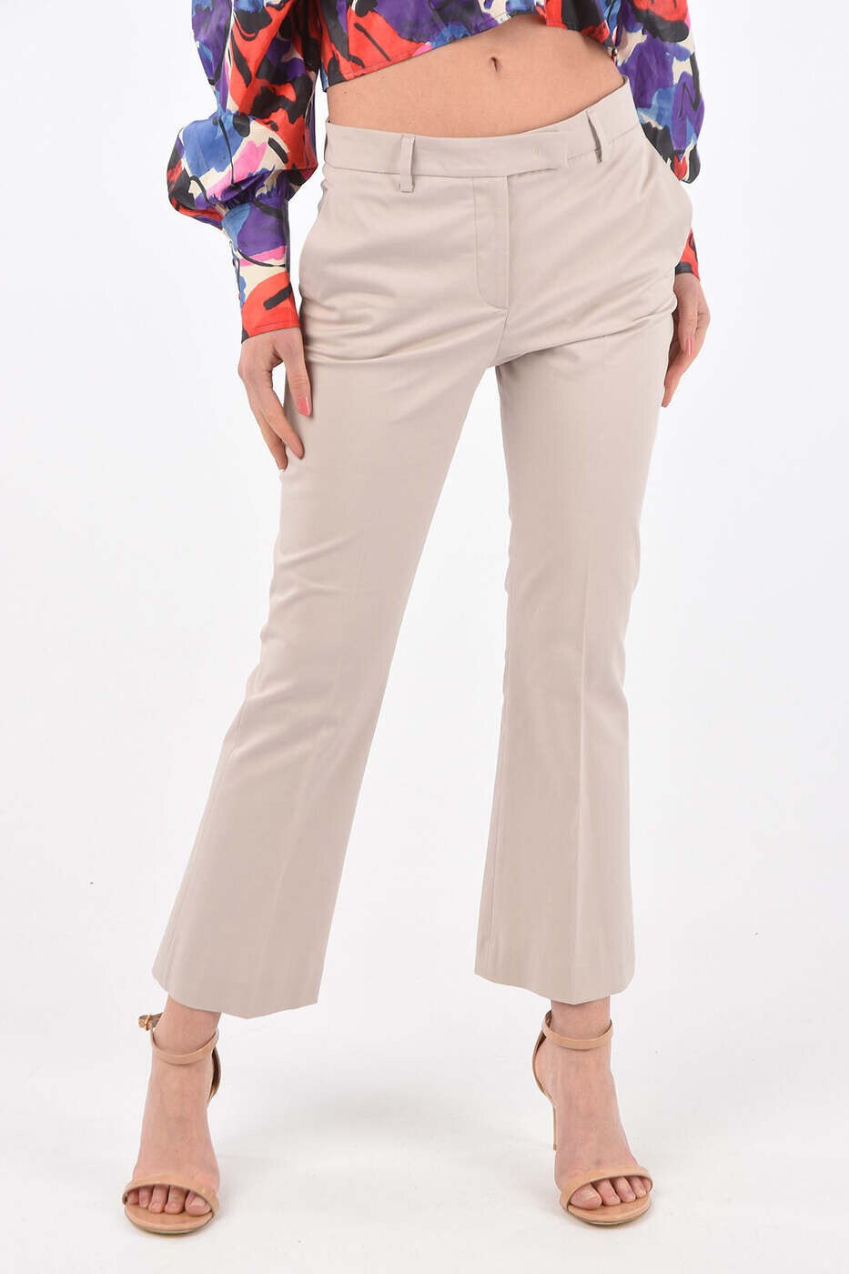 QUELLE2 ズボン パンツ レディース グレー Trousers 340/5485 関税 送料無料 dk｜BRANDSHOP「il Tesoro」