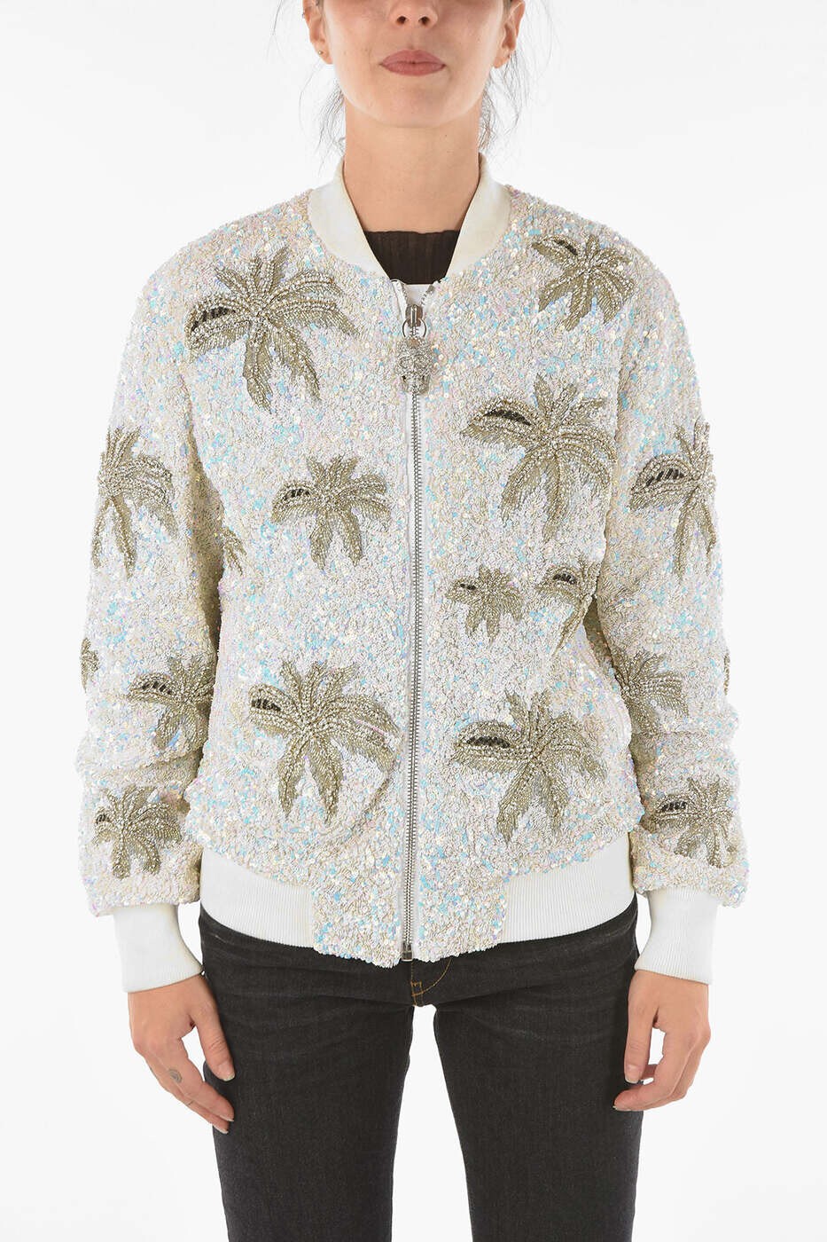 フィリップ飾り気の無い PHILIPP PLEIN 背広上衣 背広 上衣 レディース 白いこと Suit Jackets S19C WRB0591 PTE106N 01 関税 貨物輸送無料 dk