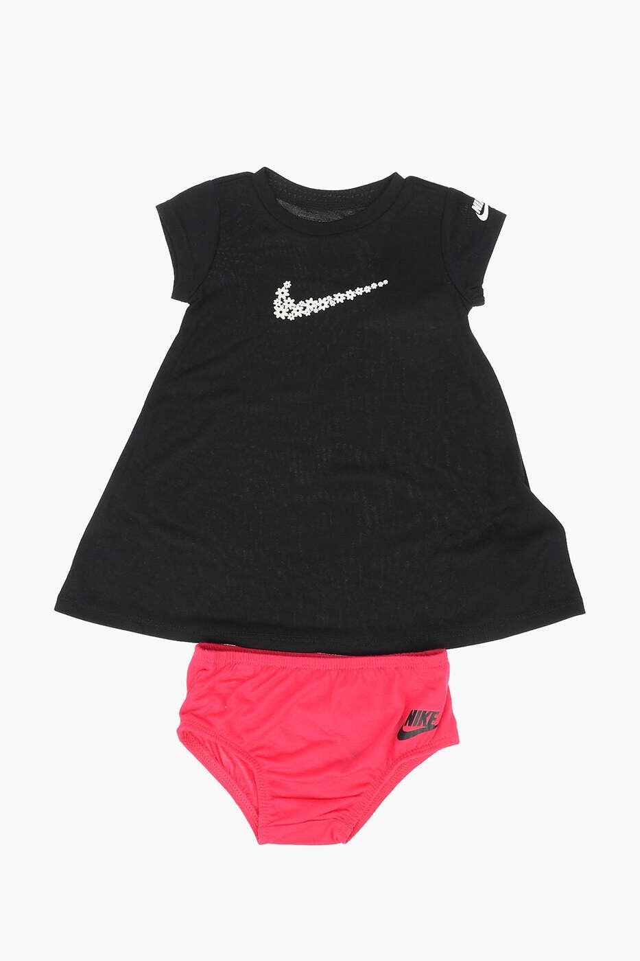 ナイキ NIKE KIDS ロングお召しもの お召しもの ガールズ 黒いこと Long dresses 16J095-023 関税 貨物輸送無料 dk