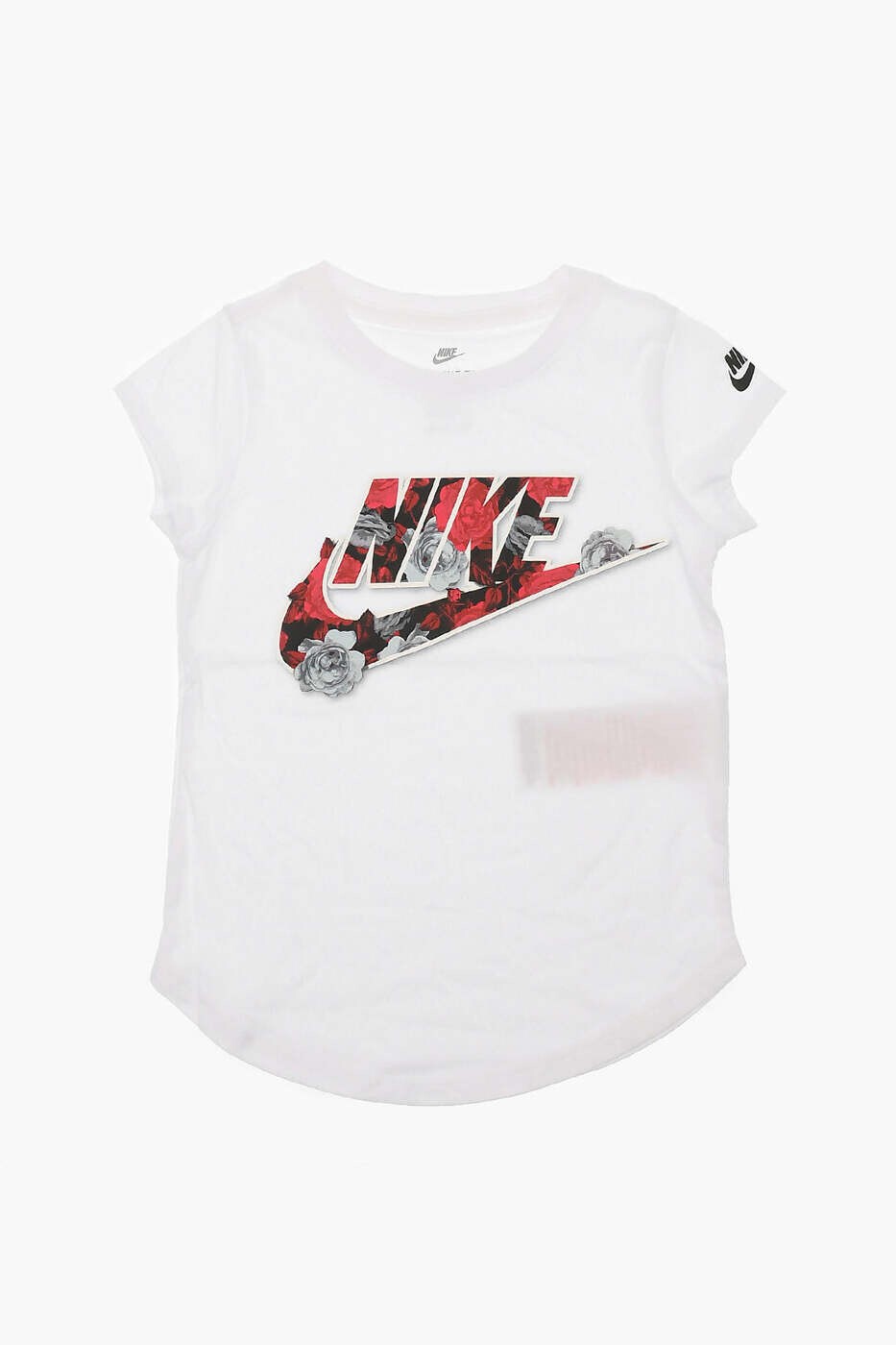 ナイキ NIKE KIDS ロング捩りプルオーバー プルオーバー ガールズ 白いこと Long sleeve t-shirts 36J067-001 関税 貨物輸送無料 dk