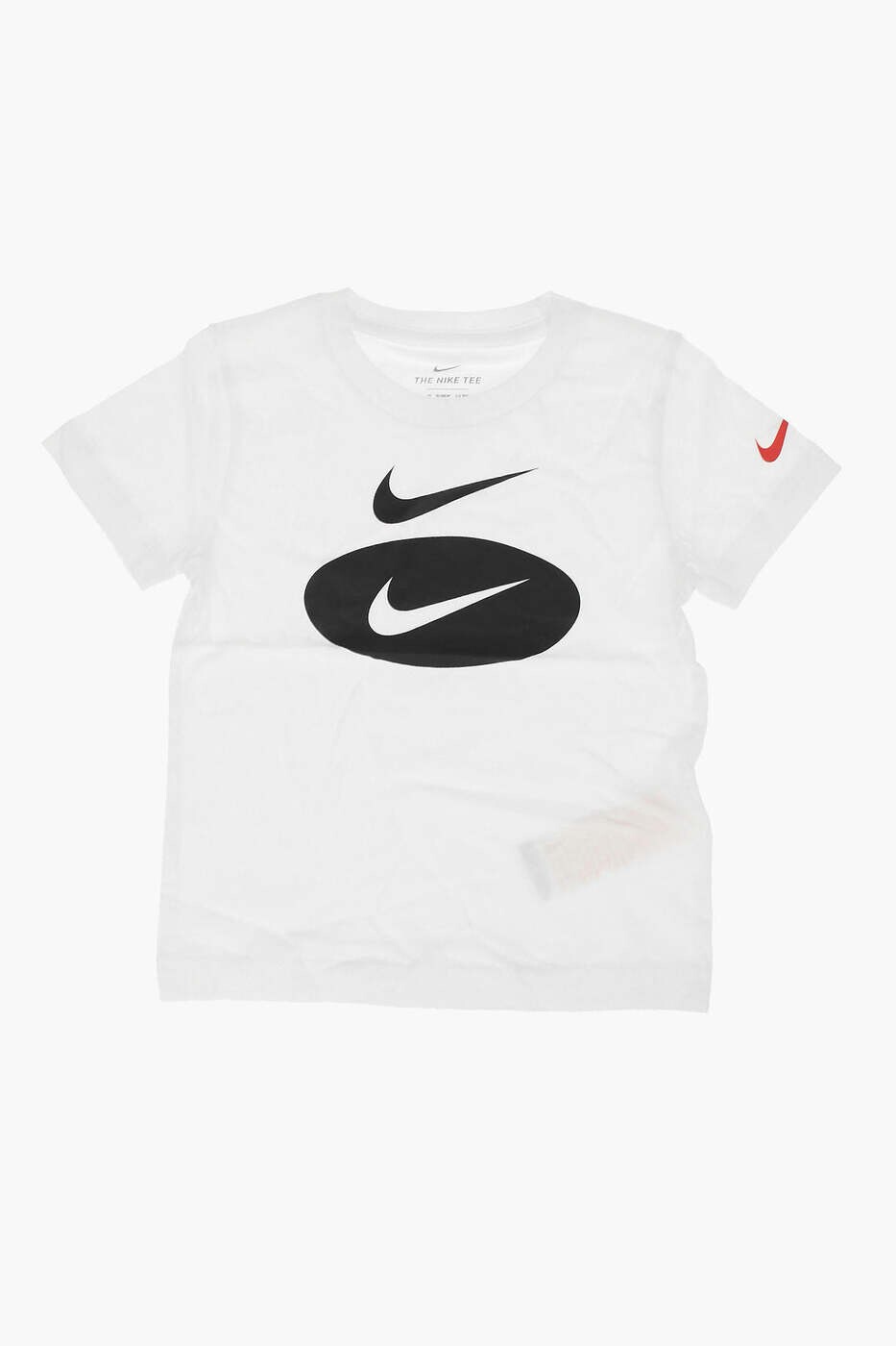 ナイキ NIKE KIDS ロング捩りプルオーバー プルオーバー ボーイズ 白いこと Long sleeve t-shirts 86J309-W56 関税 貨物輸送無料 dk