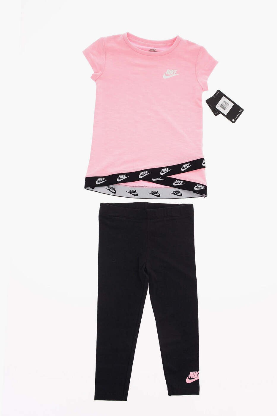 ナイキ NIKE KIDS セットアップ オールインワン ガールズ サクラ色 Jumpsuits 36G061 023 関税 貨物輸送無料 dk